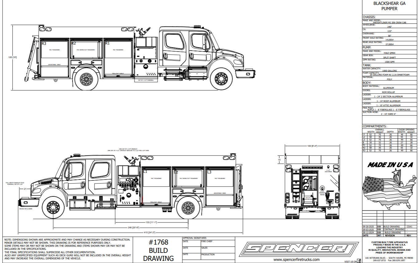 Pumper 1768 Blackshear, GA