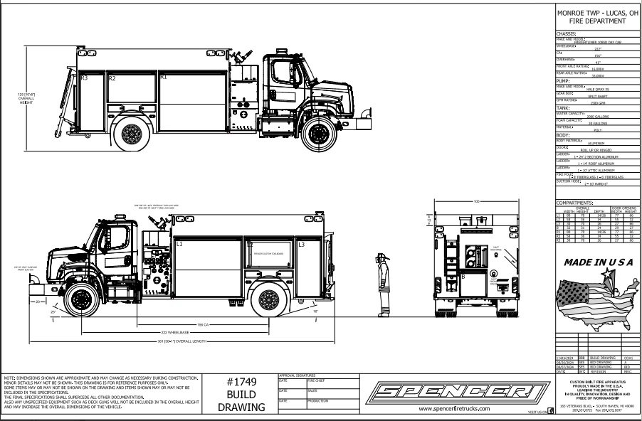 Tanker 1749 Monroe Twp, OH
