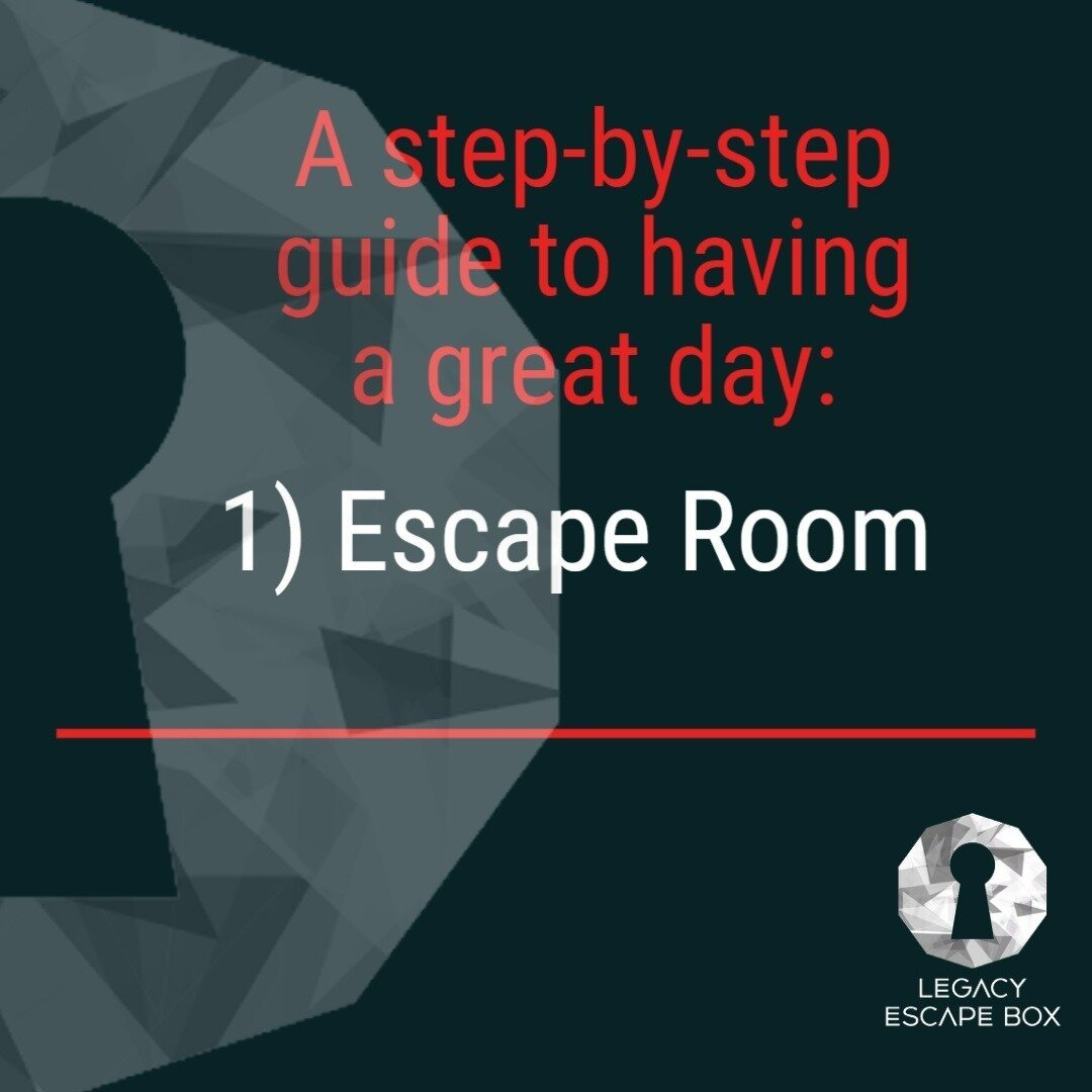 This is easy.
.
.
#legacyescapebox #steps #escaperooms #escape #escapegames