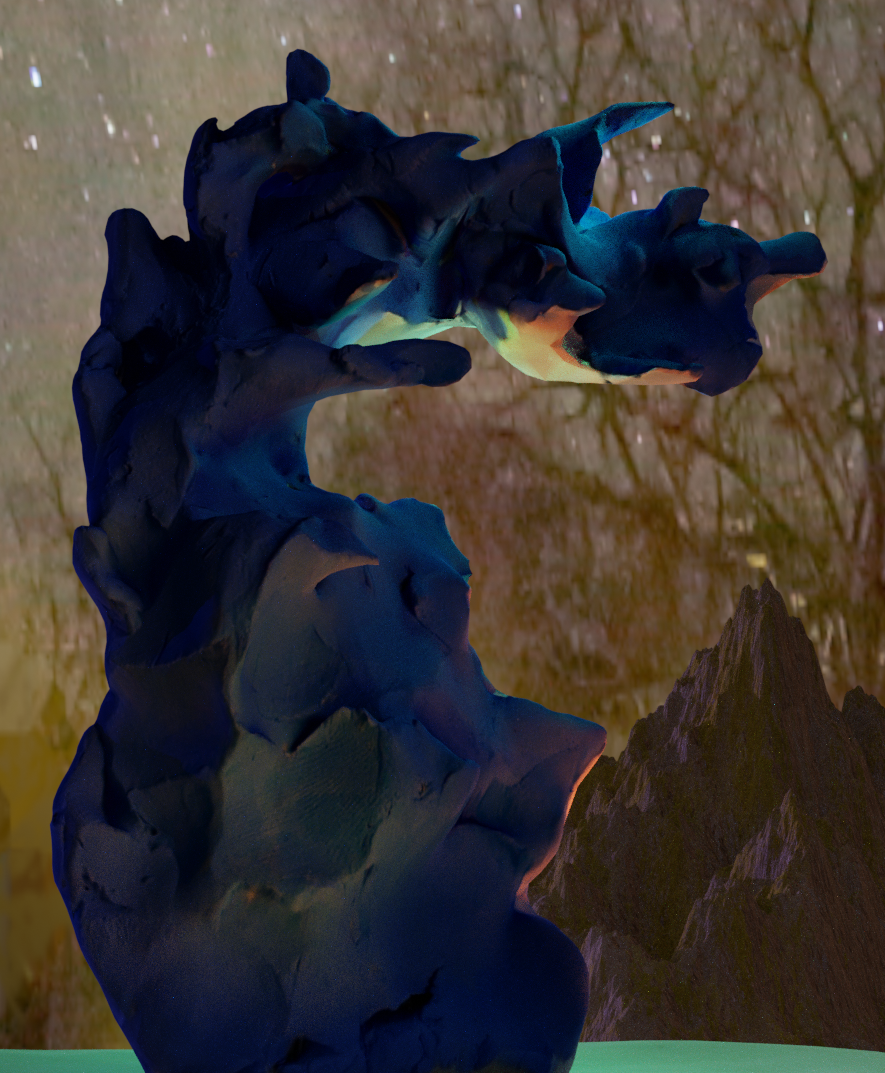The Storm, Digital Render, 3D Scan, 2026