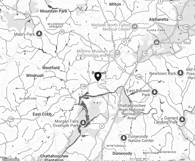 Map showing location of Discover Strength
