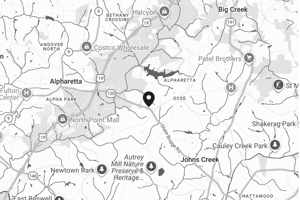 Map showing location of Discover Strength