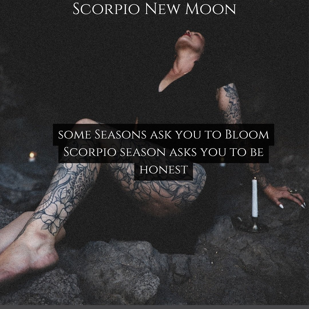 On this Scorpio New Moon, I&rsquo;m calling in the version of me who speaks my truth, feels my depth, and doesn&rsquo;t shrink for anyone. ✨

Which version of YOU are you calling in tonight? Comment below &mdash; claim your power.

#NewMoonInScorpio 
