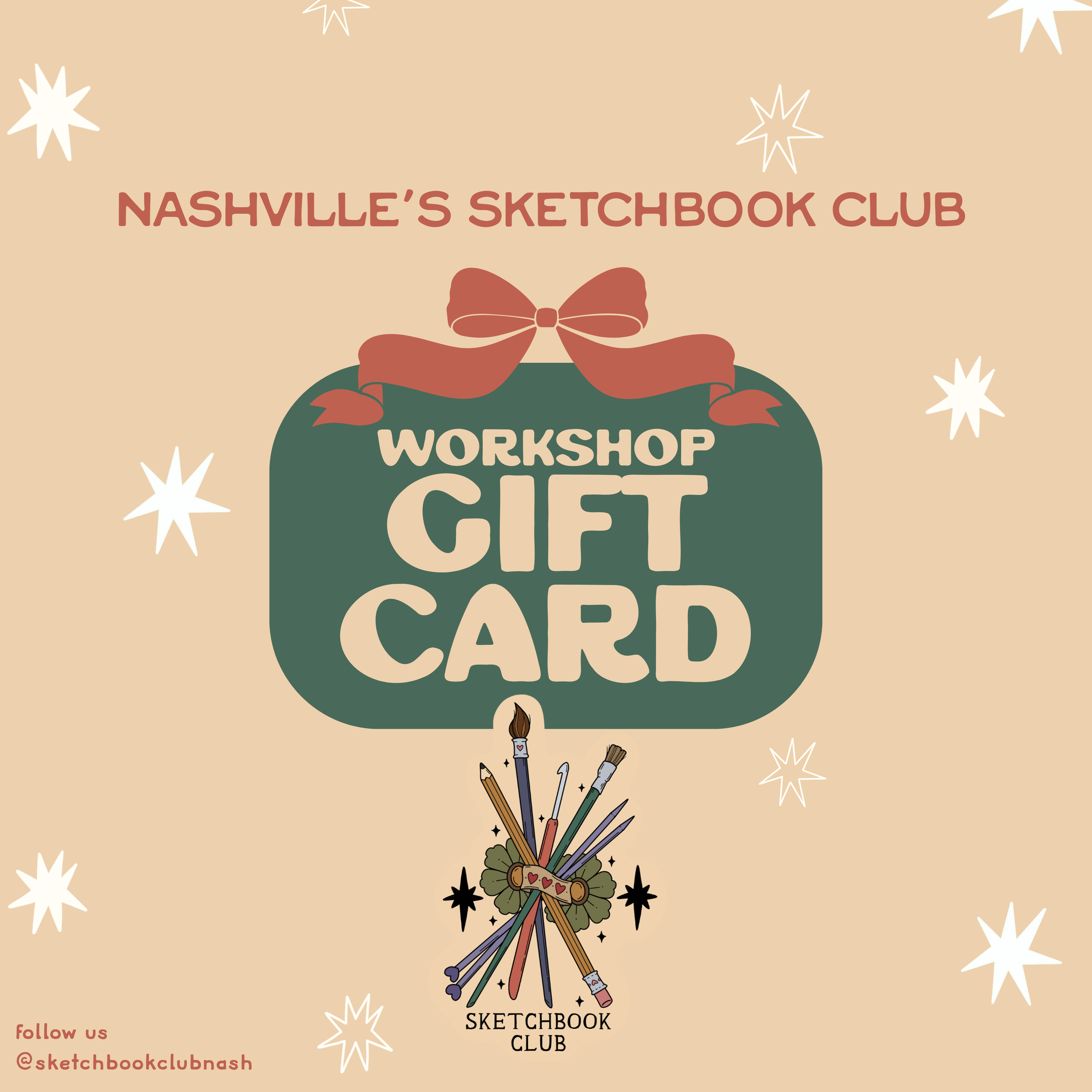 Sketchbook Club Workshop Gift Card