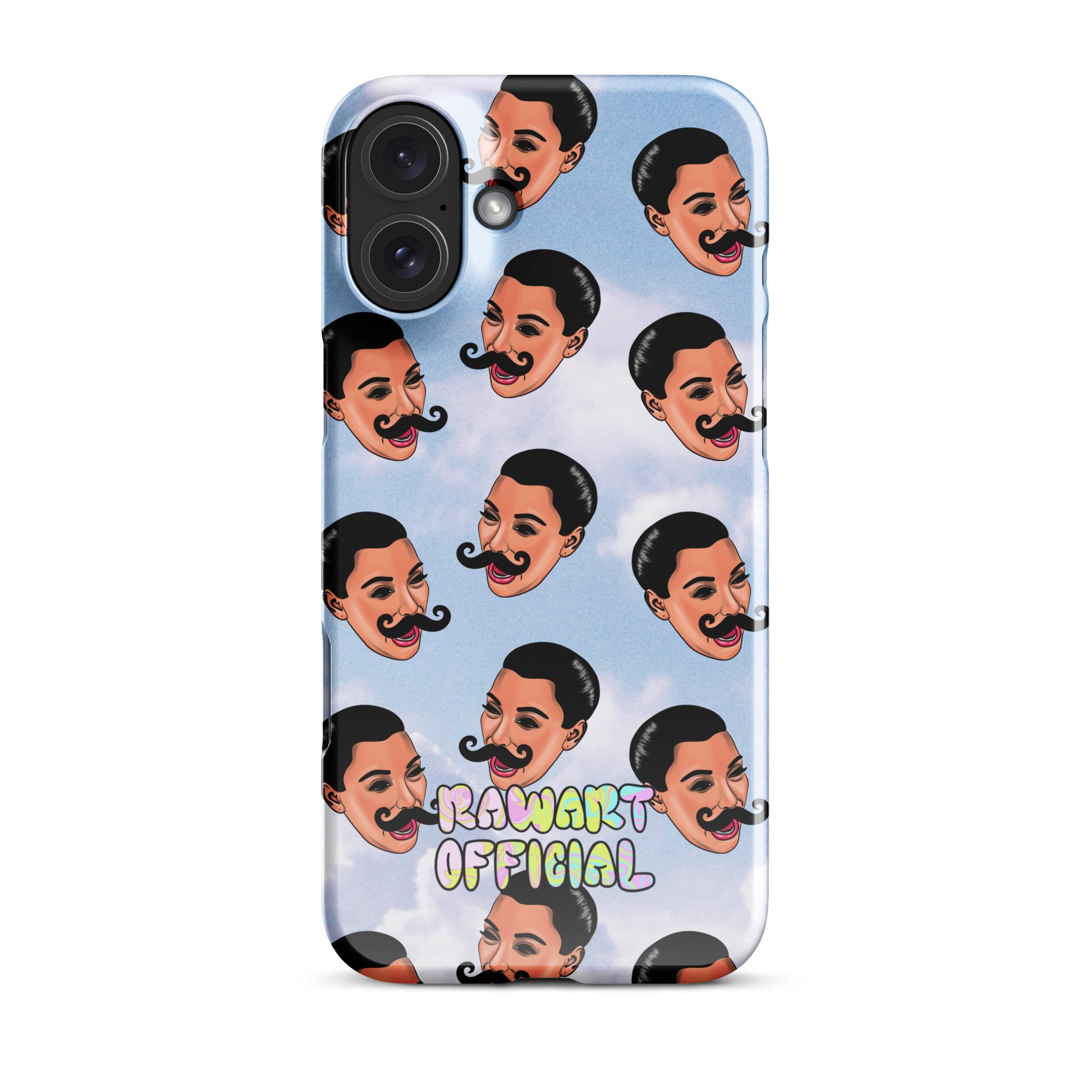 Crying Kim K Snap case for iPhone® - POP ARTIST @RAWARTOFFICIAL