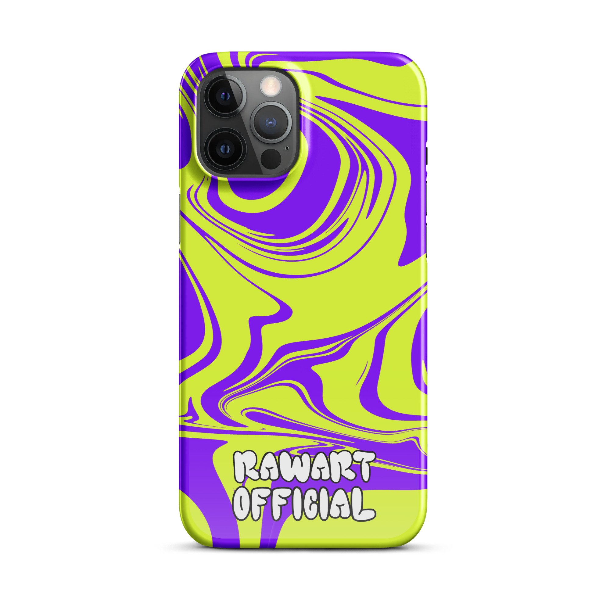 Trippy Swirl Snap Case for iPhone® - POP ARTIST @RAWARTOFFICIAL