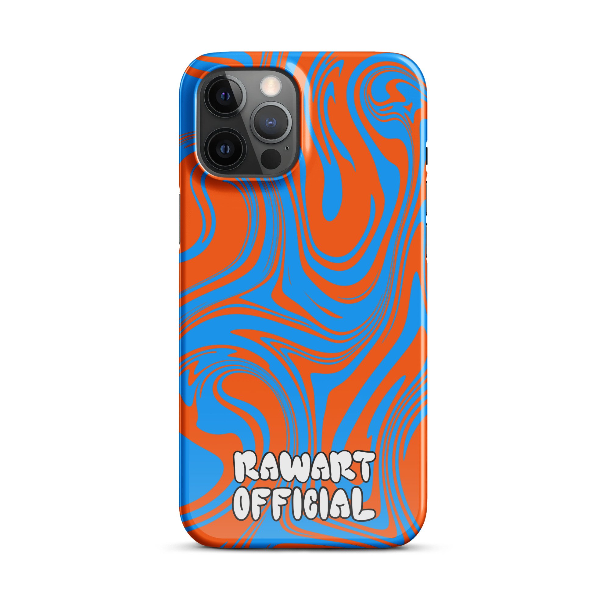 Lava Sea Swirl Snap case for iPhone® - POP ARTIST @RAWARTOFFICIAL