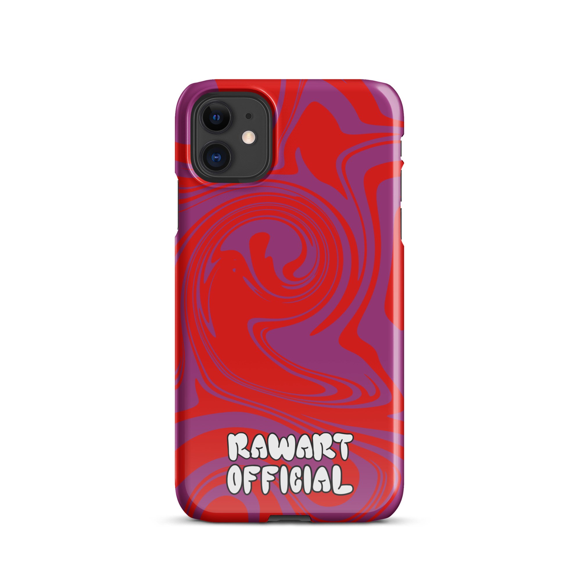 Valentine Swirl Snap case for iPhone® - POP ARTIST @RAWARTOFFICIAL
