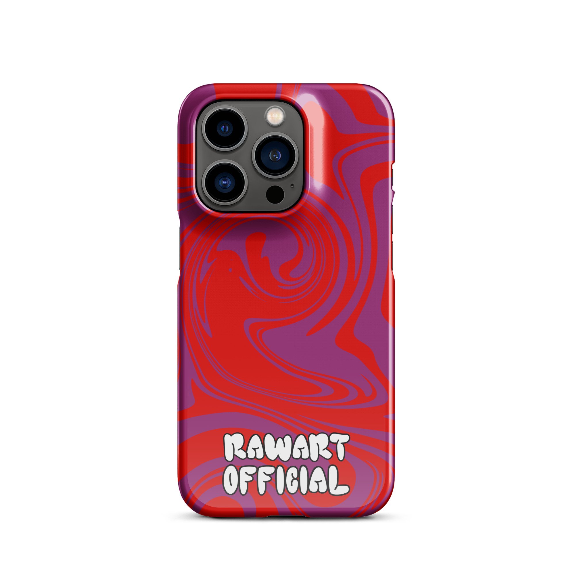 Valentine Swirl Snap case for iPhone® - POP ARTIST @RAWARTOFFICIAL