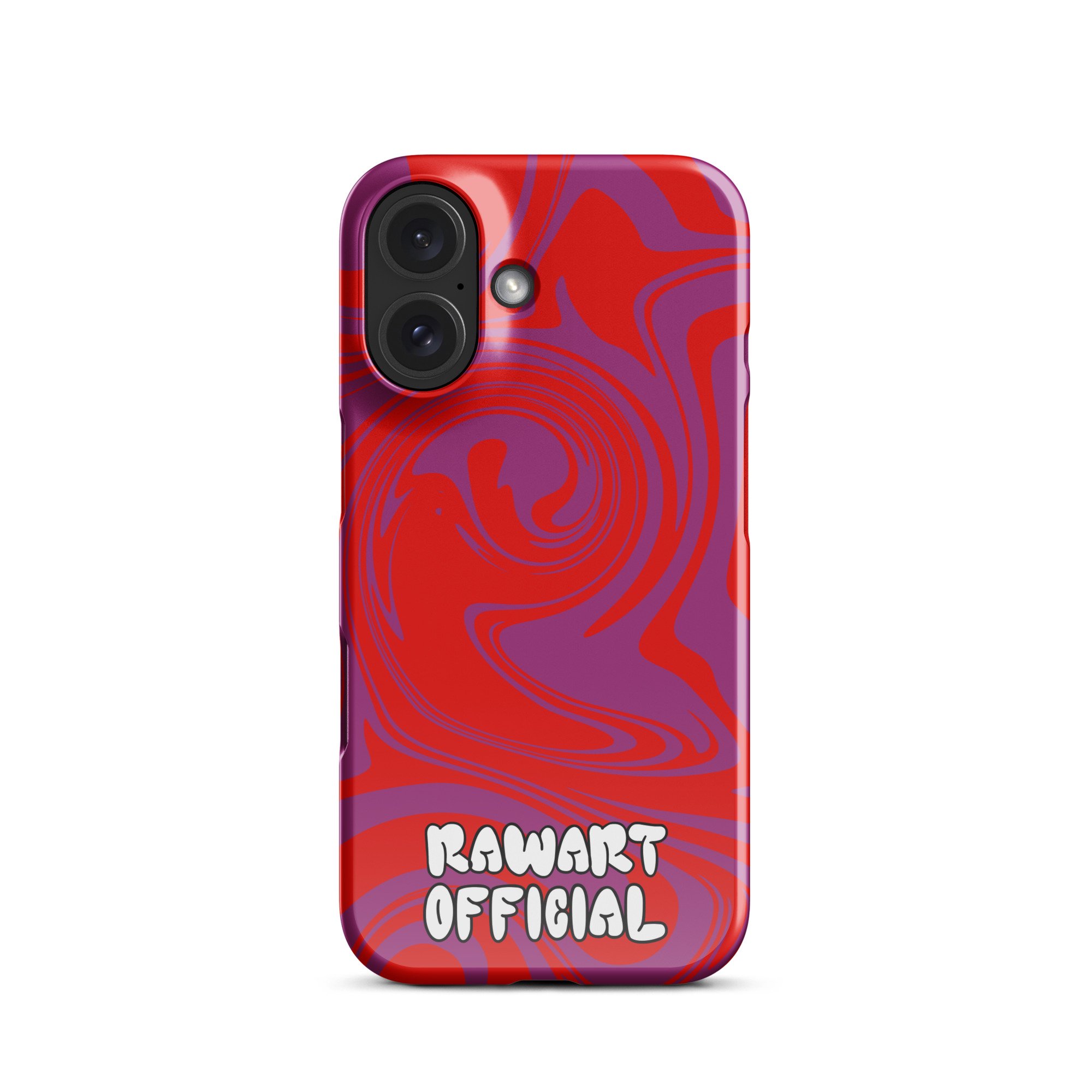 Valentine Swirl Snap case for iPhone® - POP ARTIST @RAWARTOFFICIAL