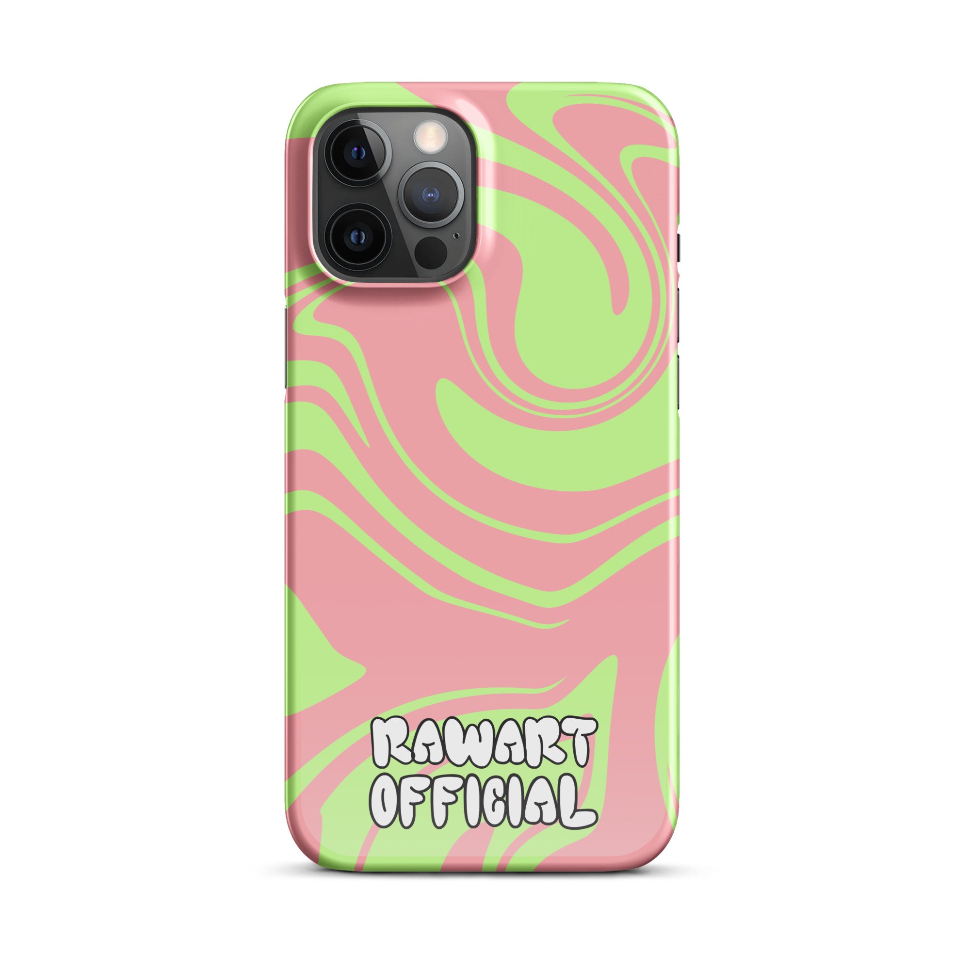 Key Lime Swirl Snap case for iPhone® - POP ARTIST @RAWARTOFFICIAL