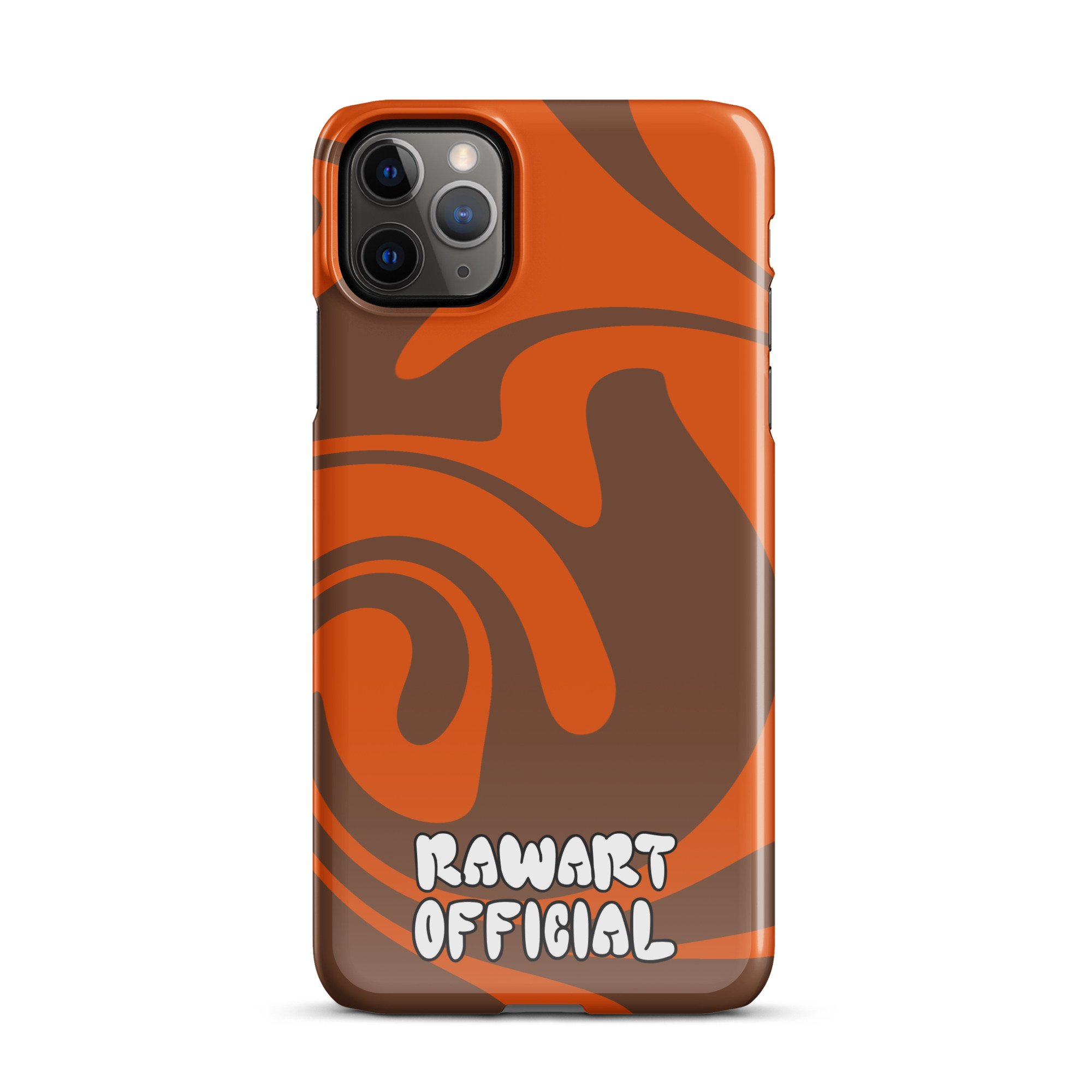 Rust Swirl Snap case for iPhoneยฎ