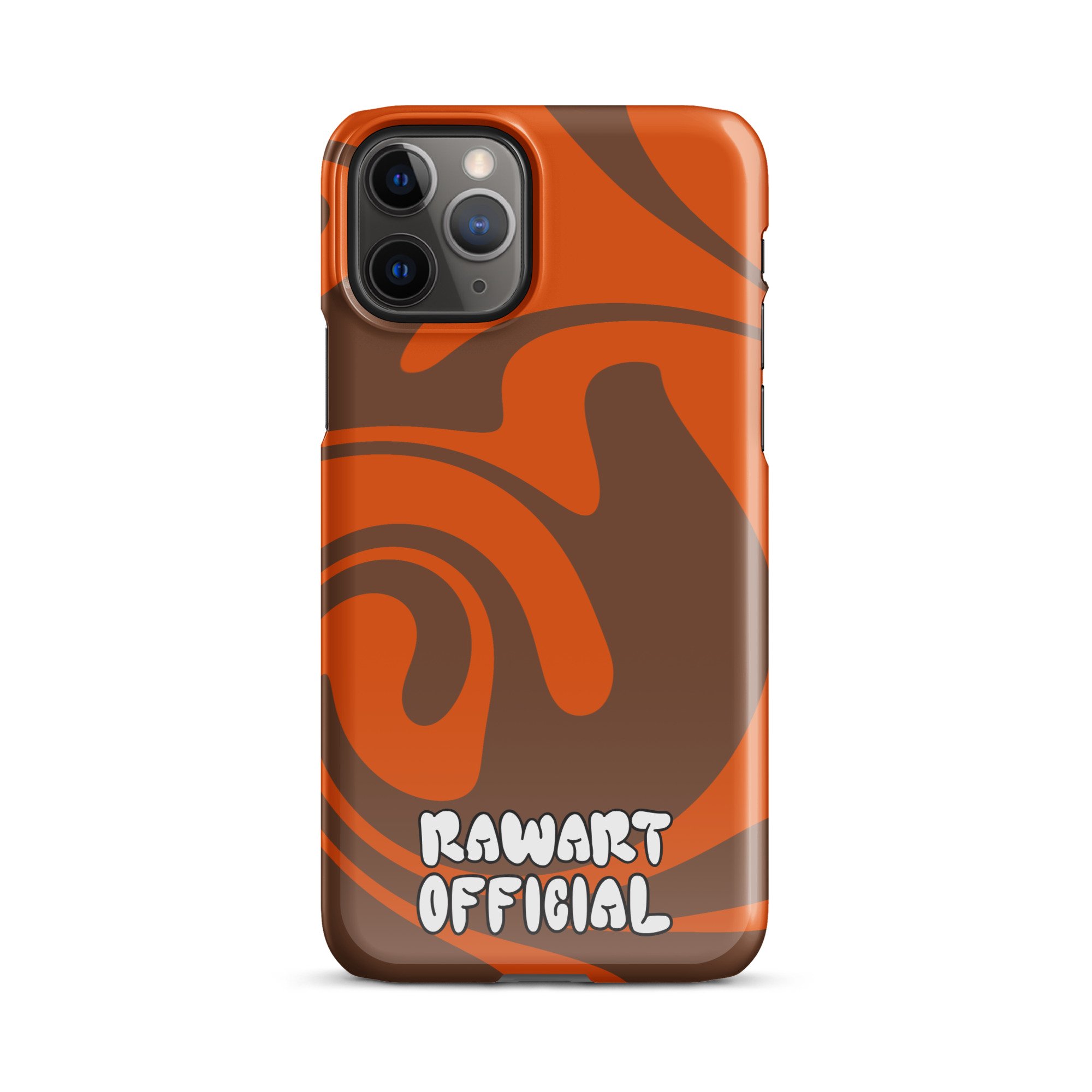 Rust Swirl Snap case for iPhoneยฎ - POP ARTIST @RAWARTOFFICIAL