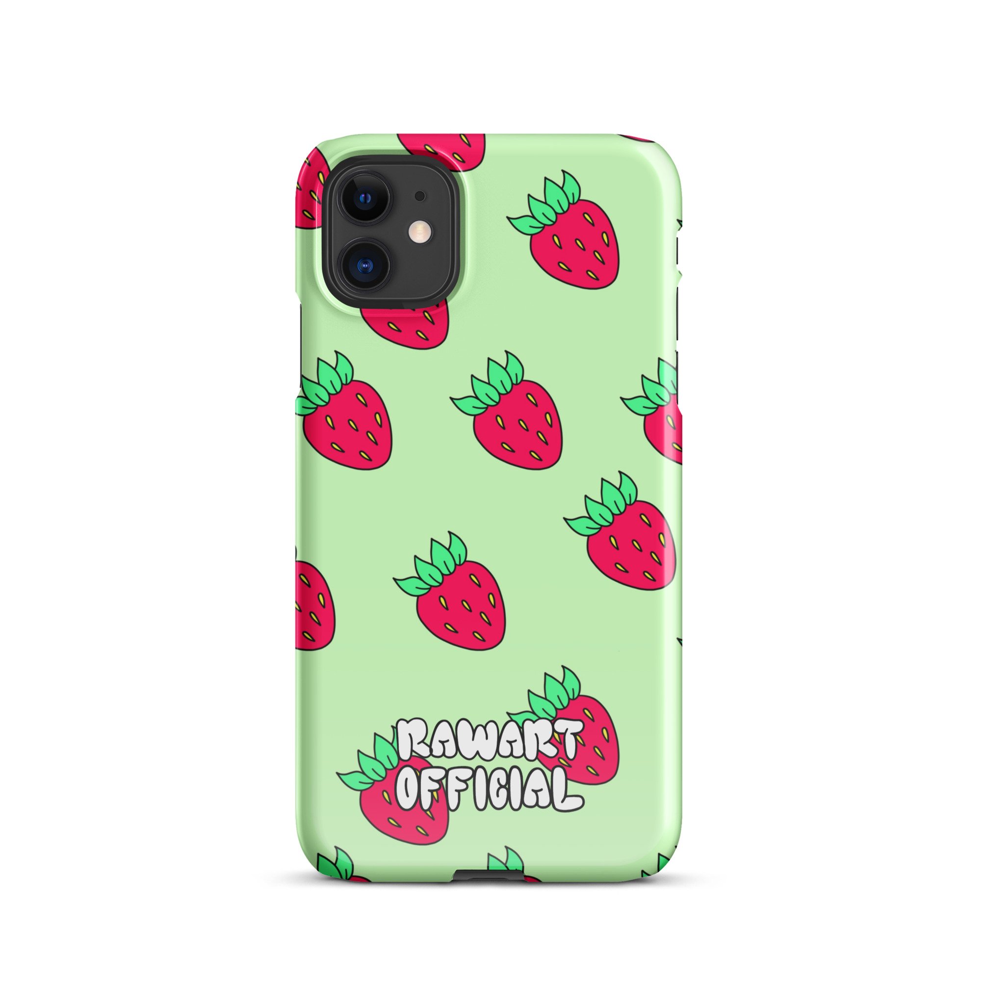Fresh Strawberry Snap case for iPhoneยฎ - POP ARTIST @RAWARTOFFICIAL