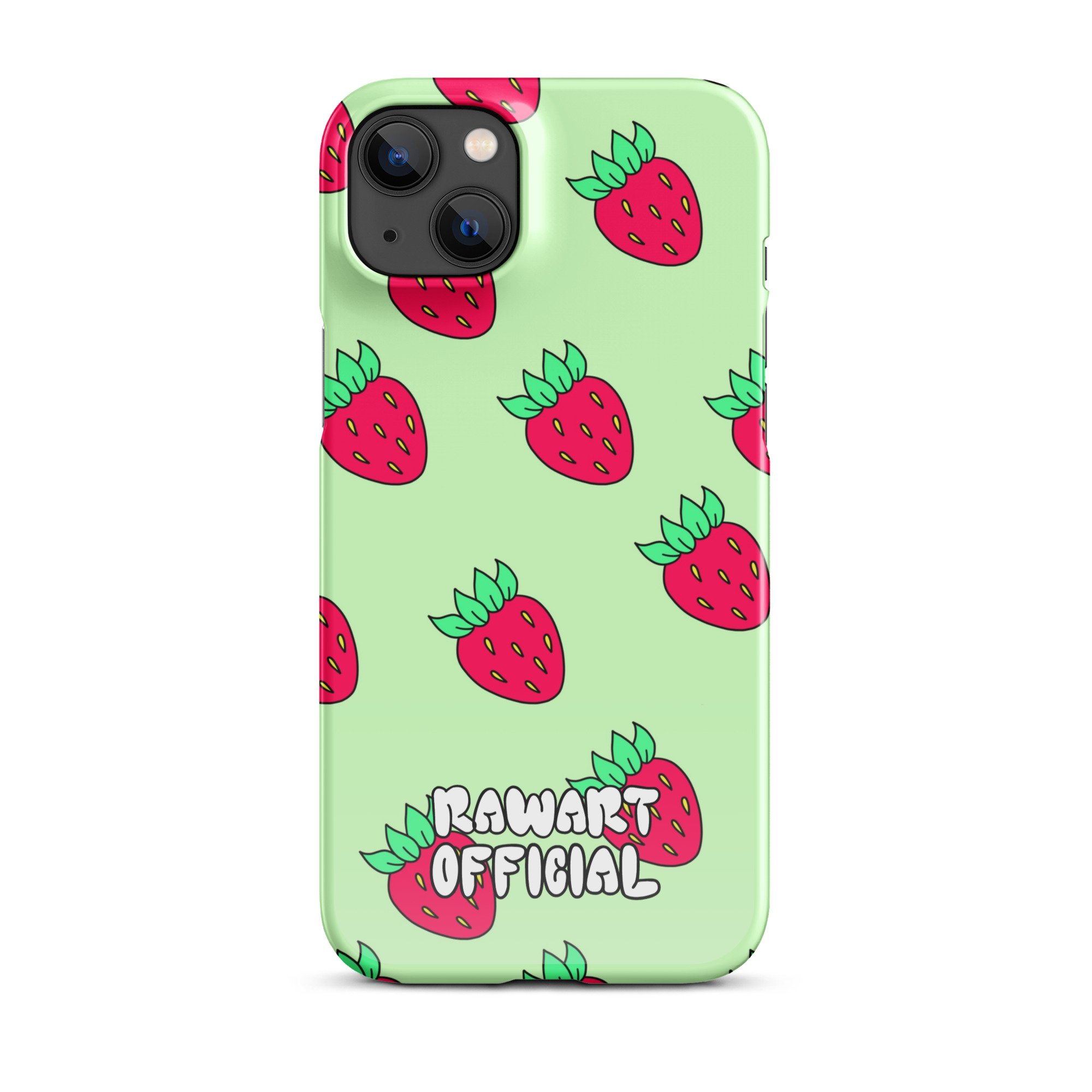 Fresh Strawberry Snap case for iPhoneยฎ - POP ARTIST @RAWARTOFFICIAL