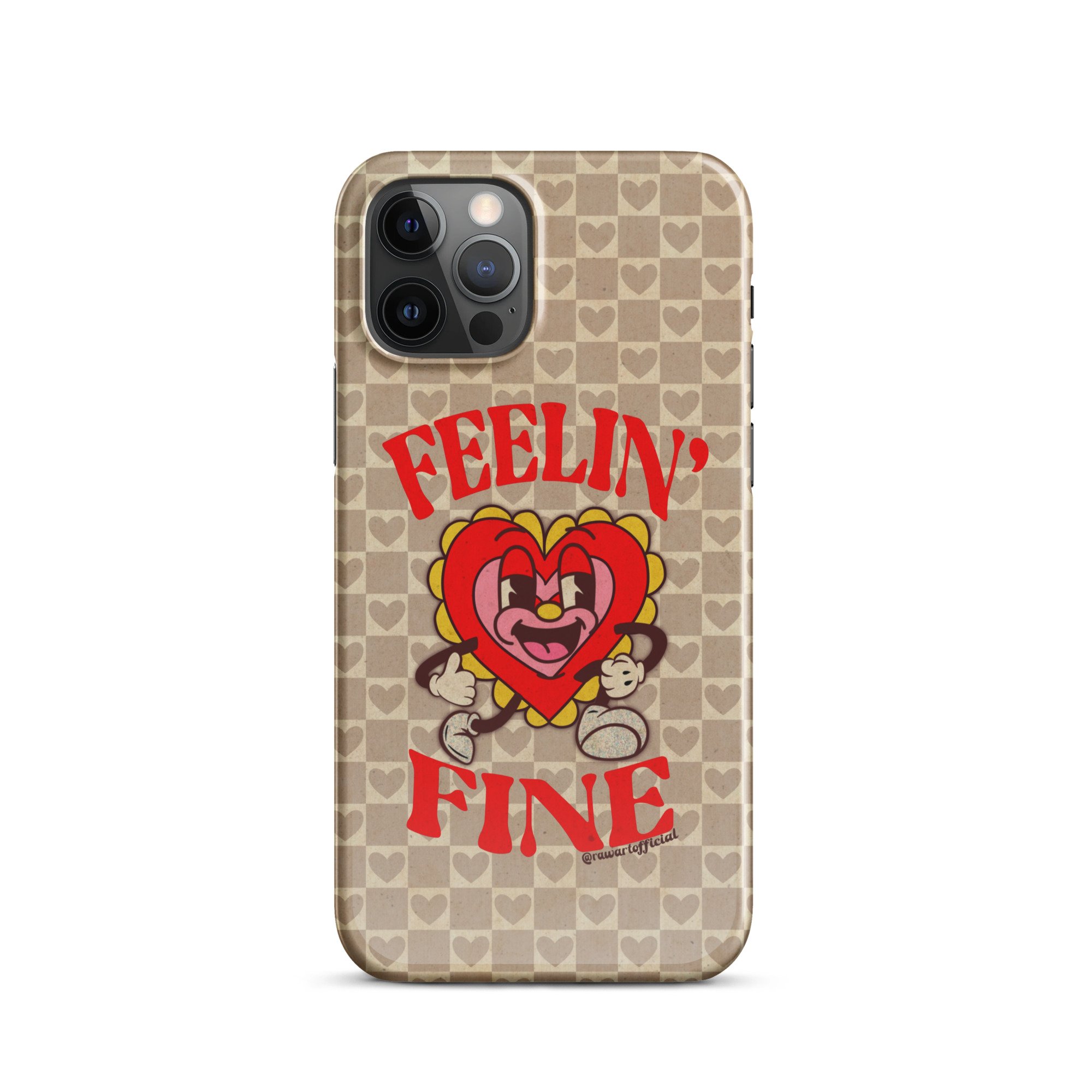 Feelin' Fine Snap case for iPhone® - POP ARTIST @RAWARTOFFICIAL