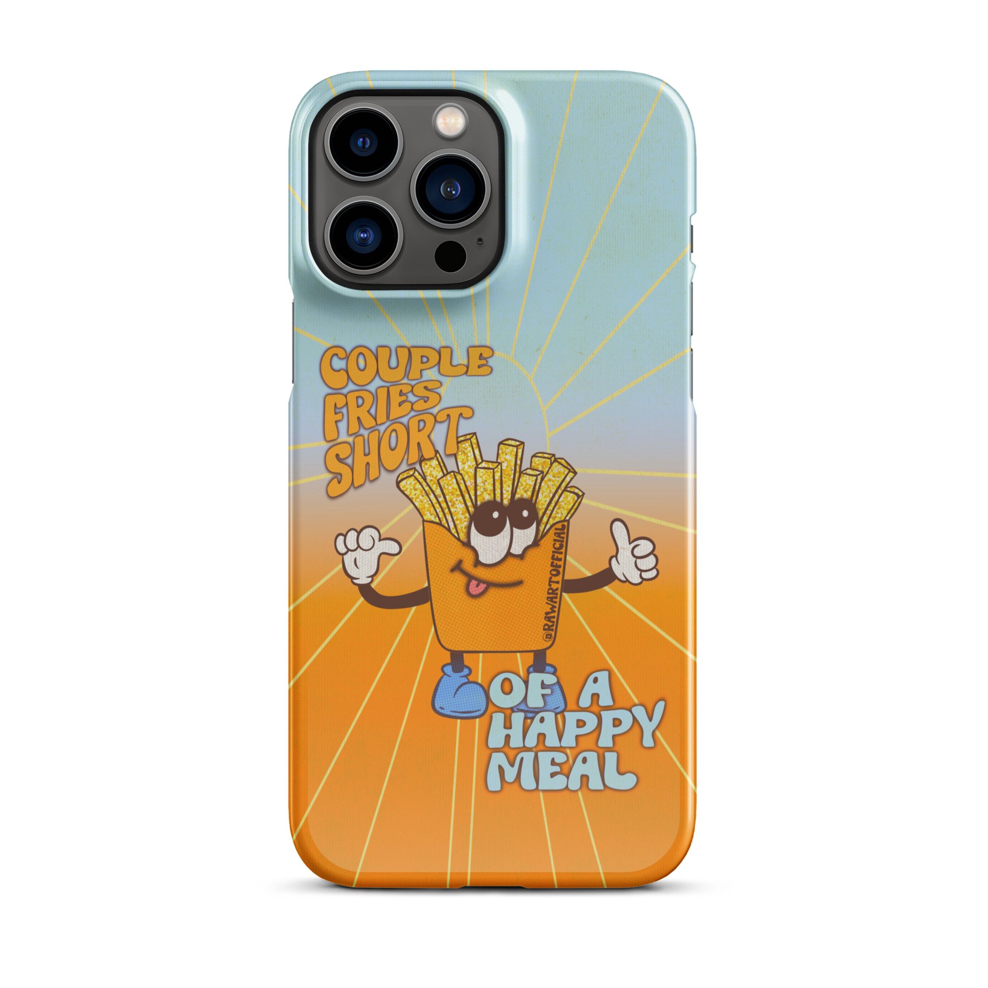 Couple Fries Short Snap case for iPhone®
