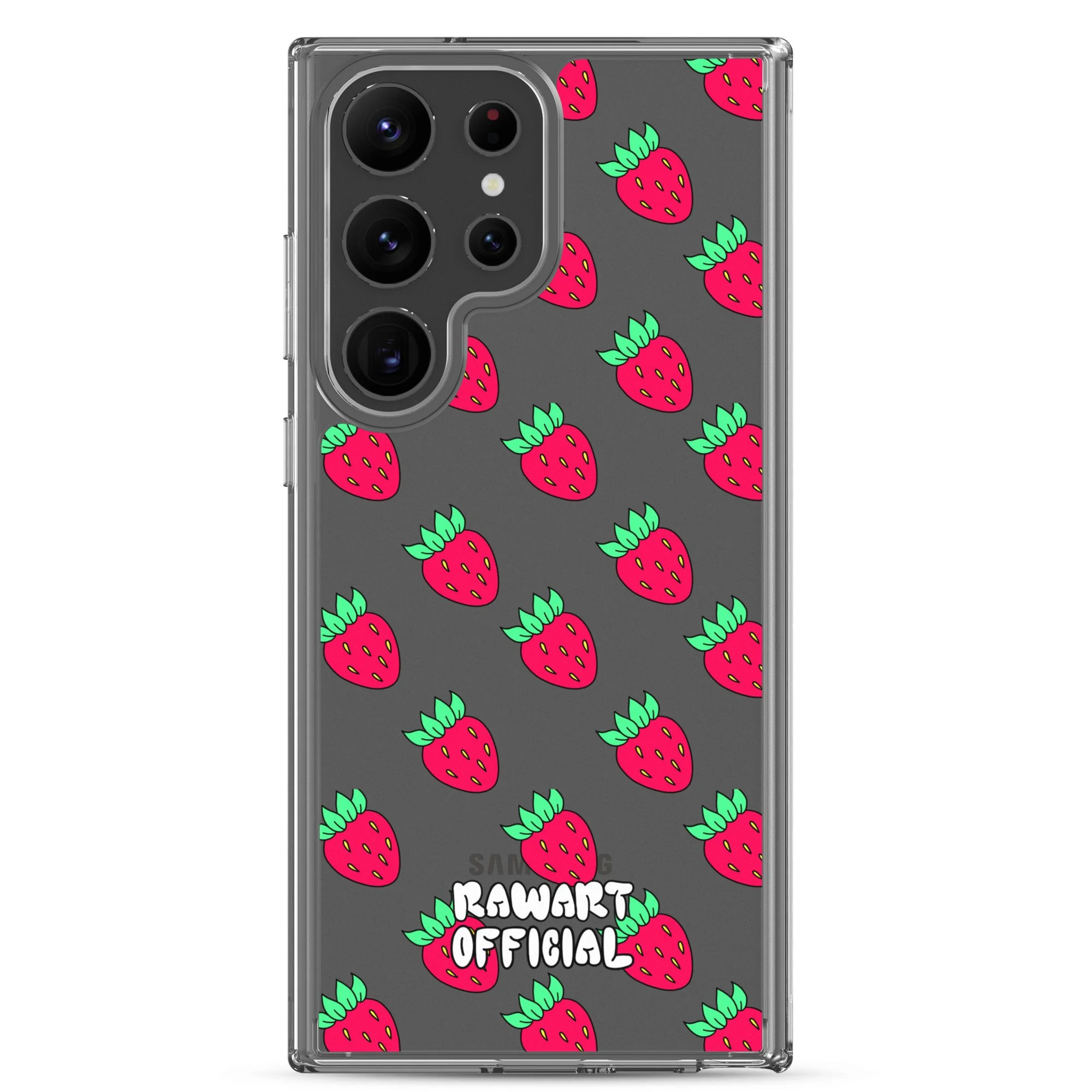 Strawberry Clear Case for Samsungยฎ