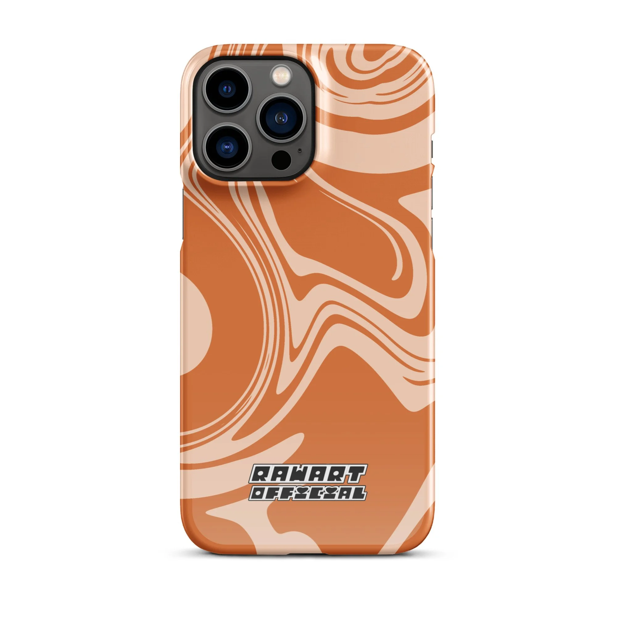 🏜️✨ “Desert Mirage” iPhone® Snap Case │ Sandy Swirl Y2K Retro Cover ✨🏜️ - POP ARTIST @RAWARTOFFICIAL