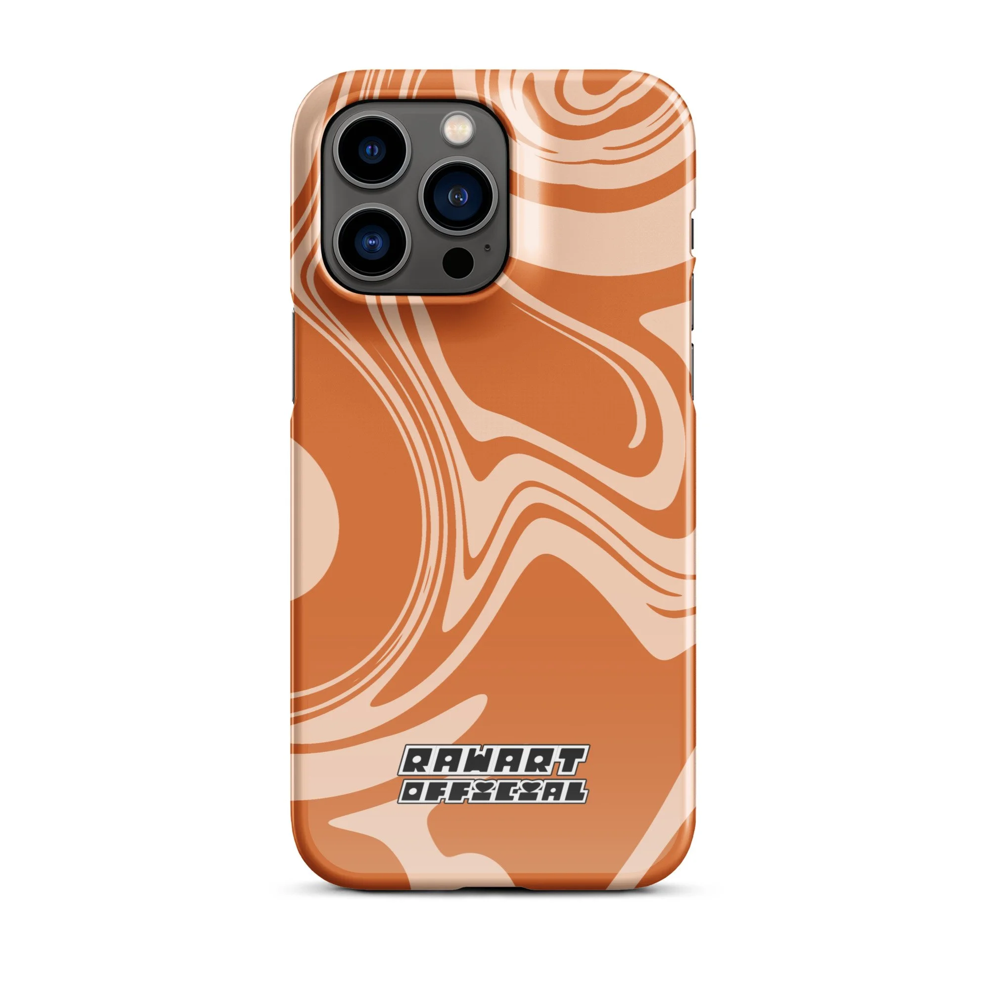 🏜️✨ “Desert Mirage” iPhone® Snap Case │ Sandy Swirl Y2K Retro Cover ✨🏜️ - POP ARTIST @RAWARTOFFICIAL