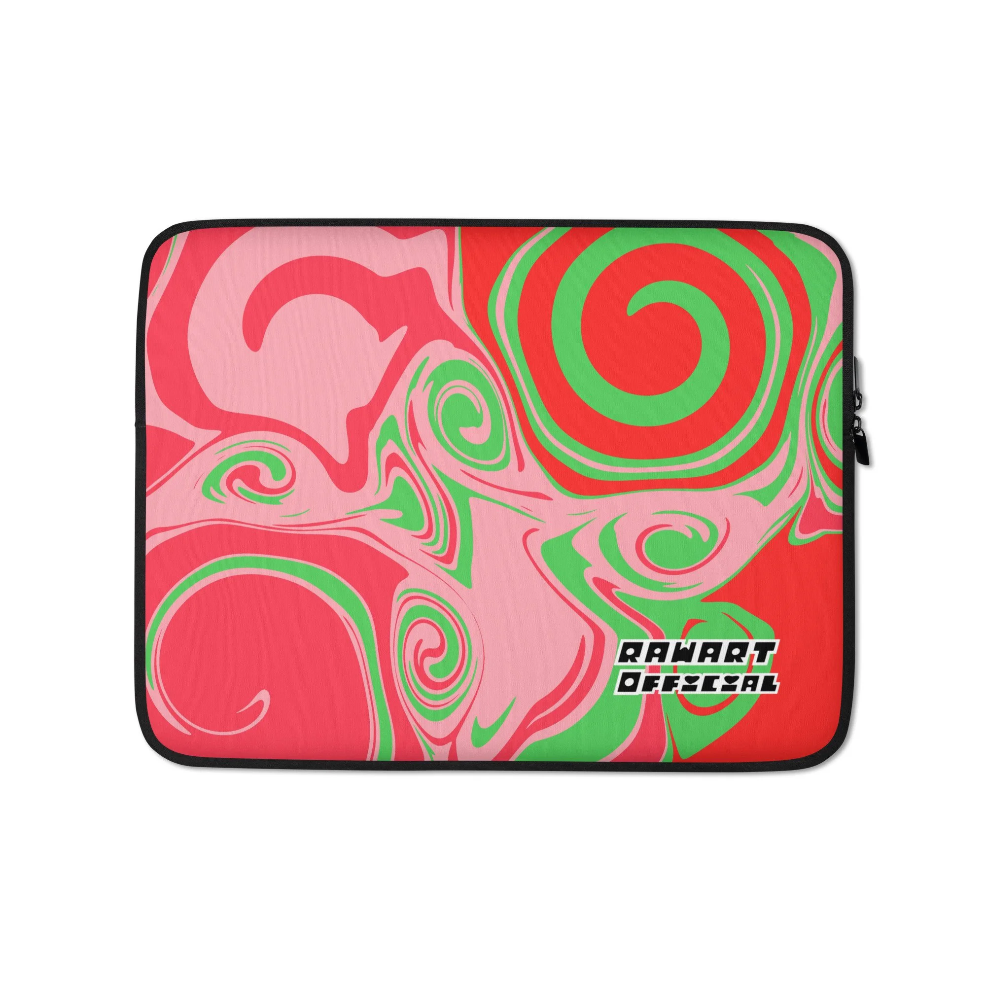 🍓 Strawberry Swirl Laptop Sleeve | Berry Bold, Laptop Cold - POP ARTIST @RAWARTOFFICIAL
