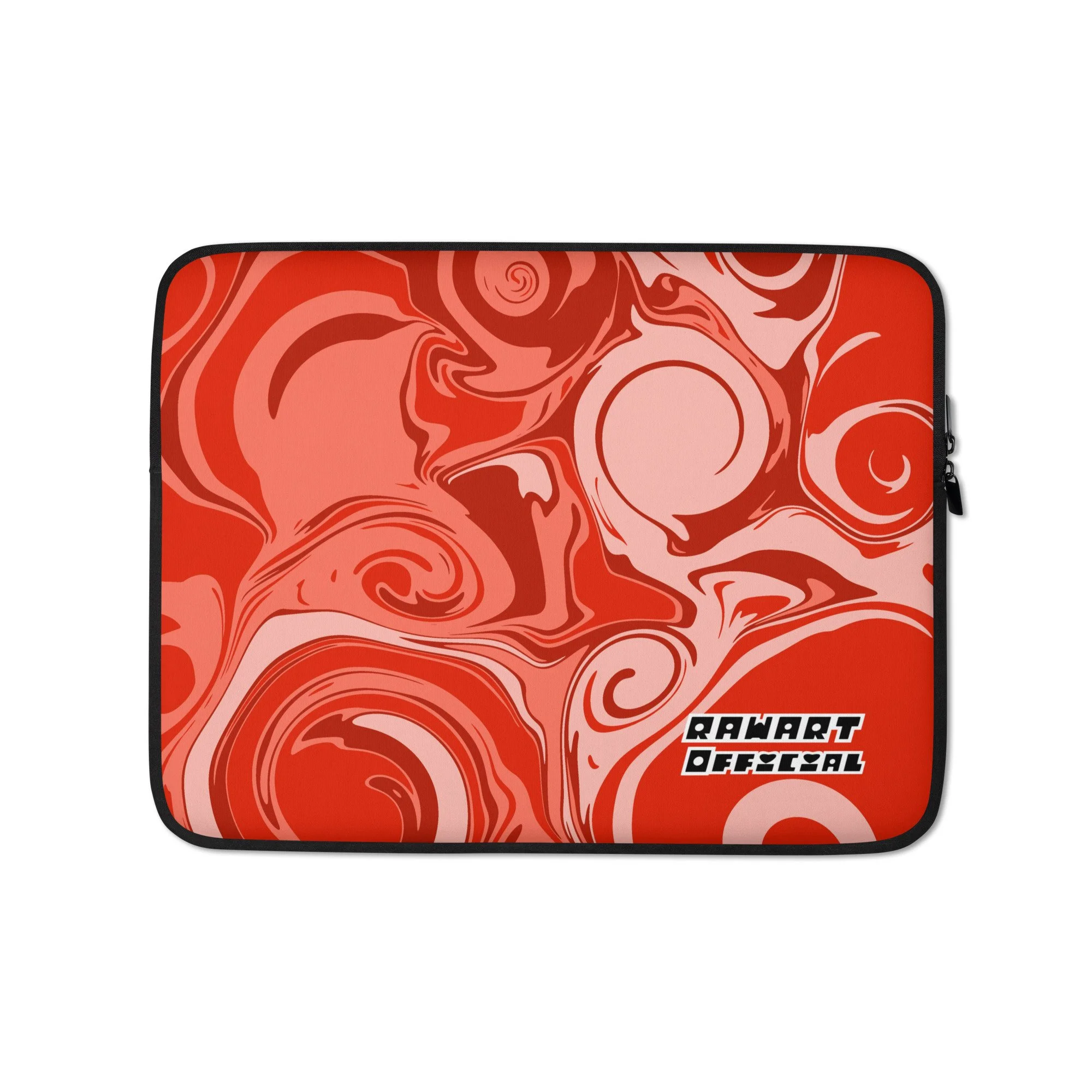 🍓🍦 Strawberry Creamsicle Swirl Laptop Sleeve | The Tech Treat - POP ARTIST @RAWARTOFFICIAL