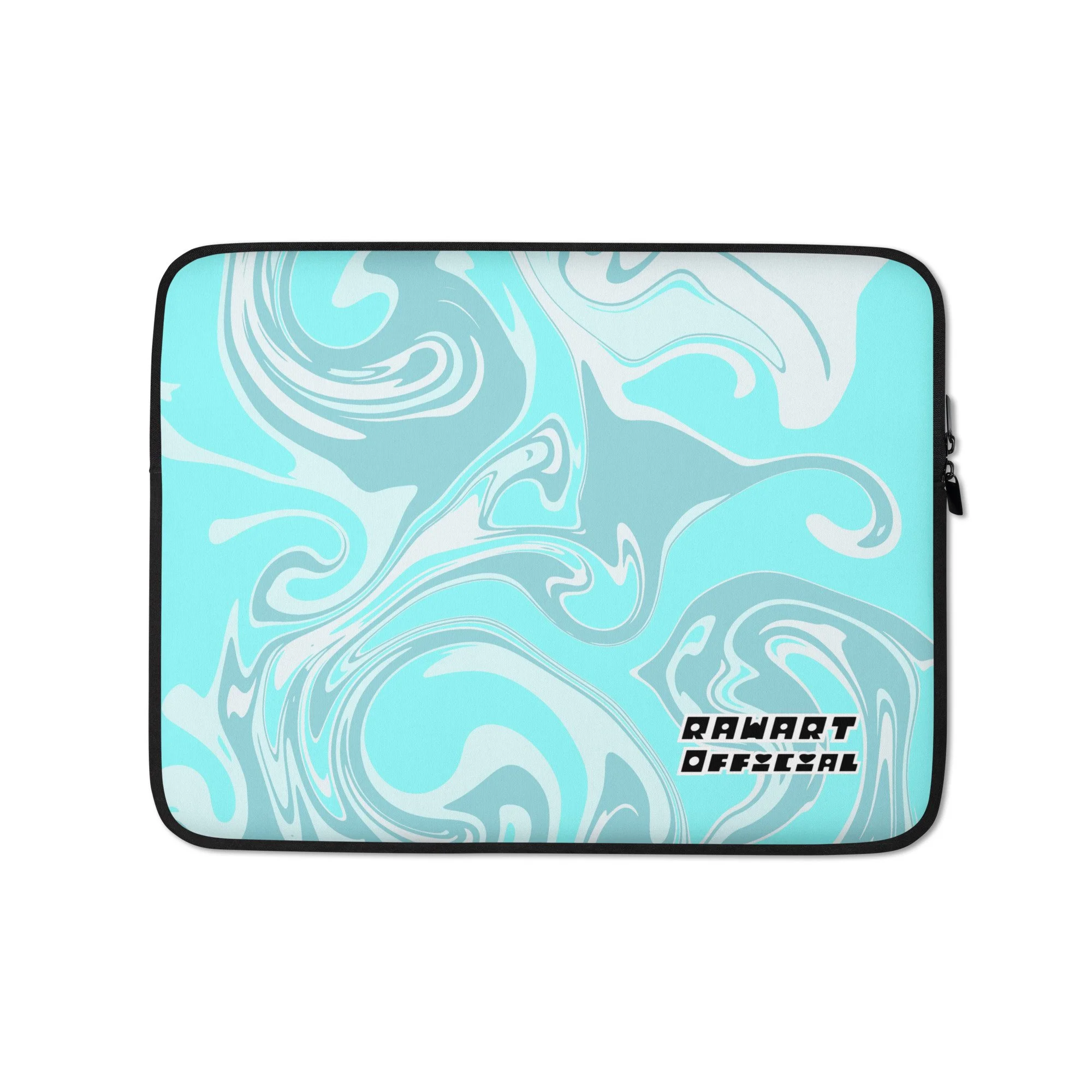 ☁️ In The Clouds Swirl Laptop Sleeve | Soft Girl Tech Armor - POP ARTIST @RAWARTOFFICIAL