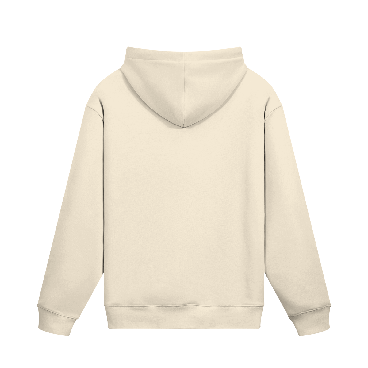 Beige hoodie with a cartoon donut in sunglasses under a “Do Not Disturb” sign, with the phrase “Donut Touch Me” printed below