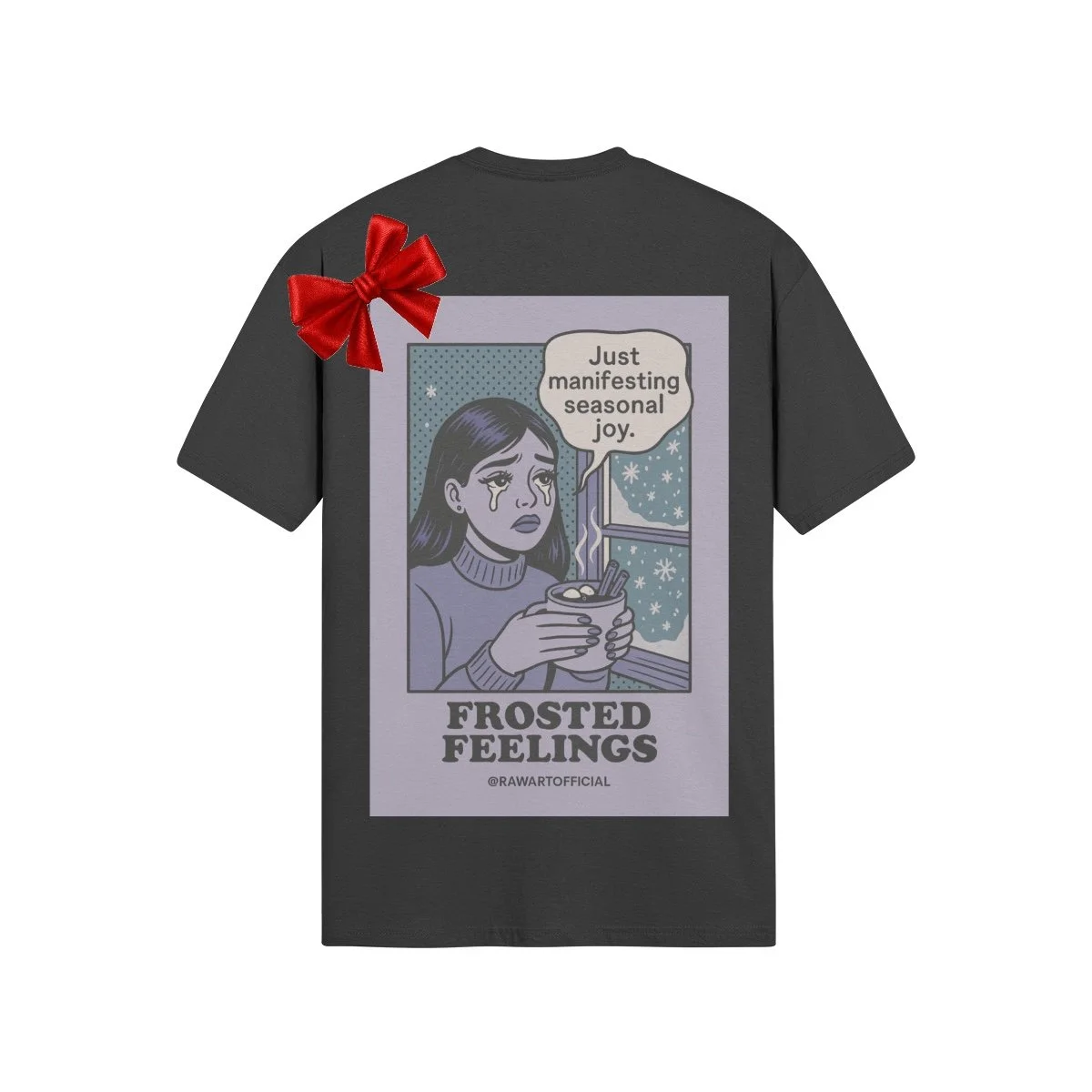 ❄️ Frosted Feelings Tee | Softstyle | Unisex | Seasonal Sadness, But Make It Cute ☕
