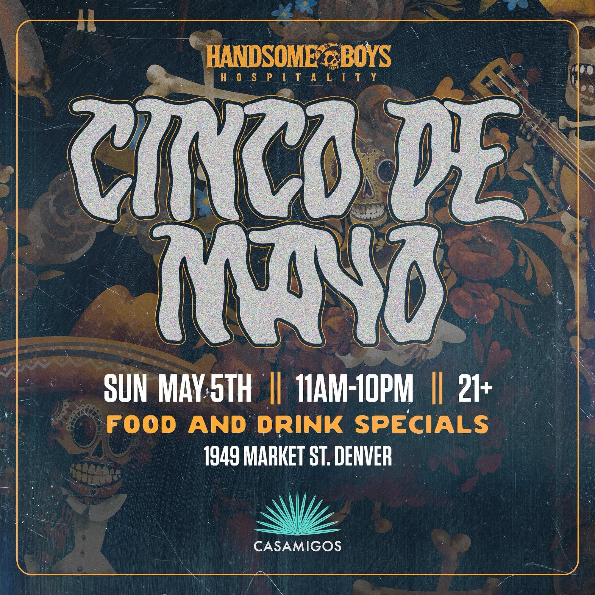 Ready to spice up your Cinco de Mayo? We&rsquo;ve got the perfect trio: Tacos, Tequila and Cervezas at Con Safos. Get your fiesta mode on and join us. 🌮

📍 Con Safos Denver/ Below El patio 
⌚️ May 5th, 2024 @11AM

#consafosdenver #denverco #markets