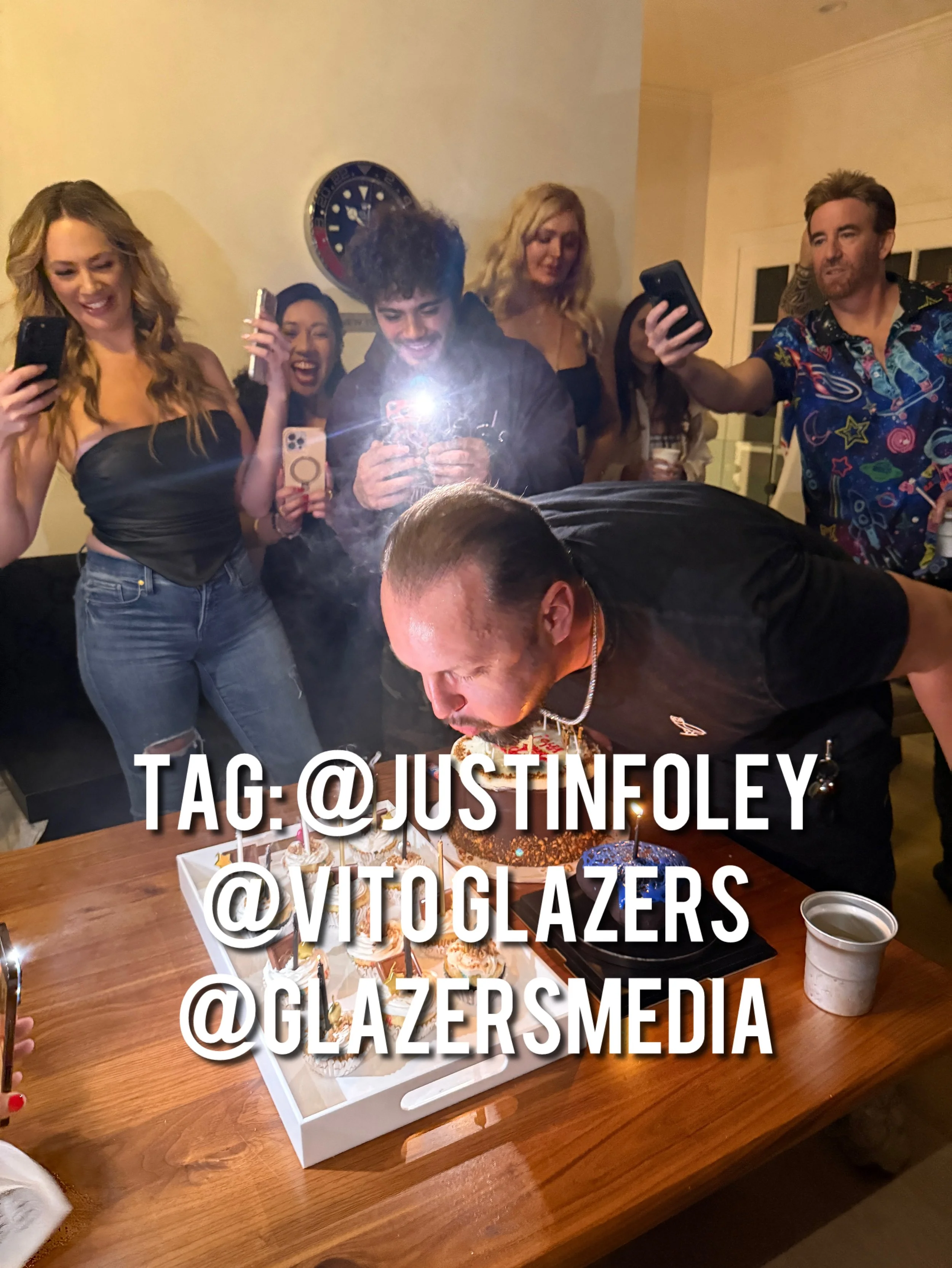 Please tag: @ImJustinFoley @VitoGlazers @GlazersMedia 