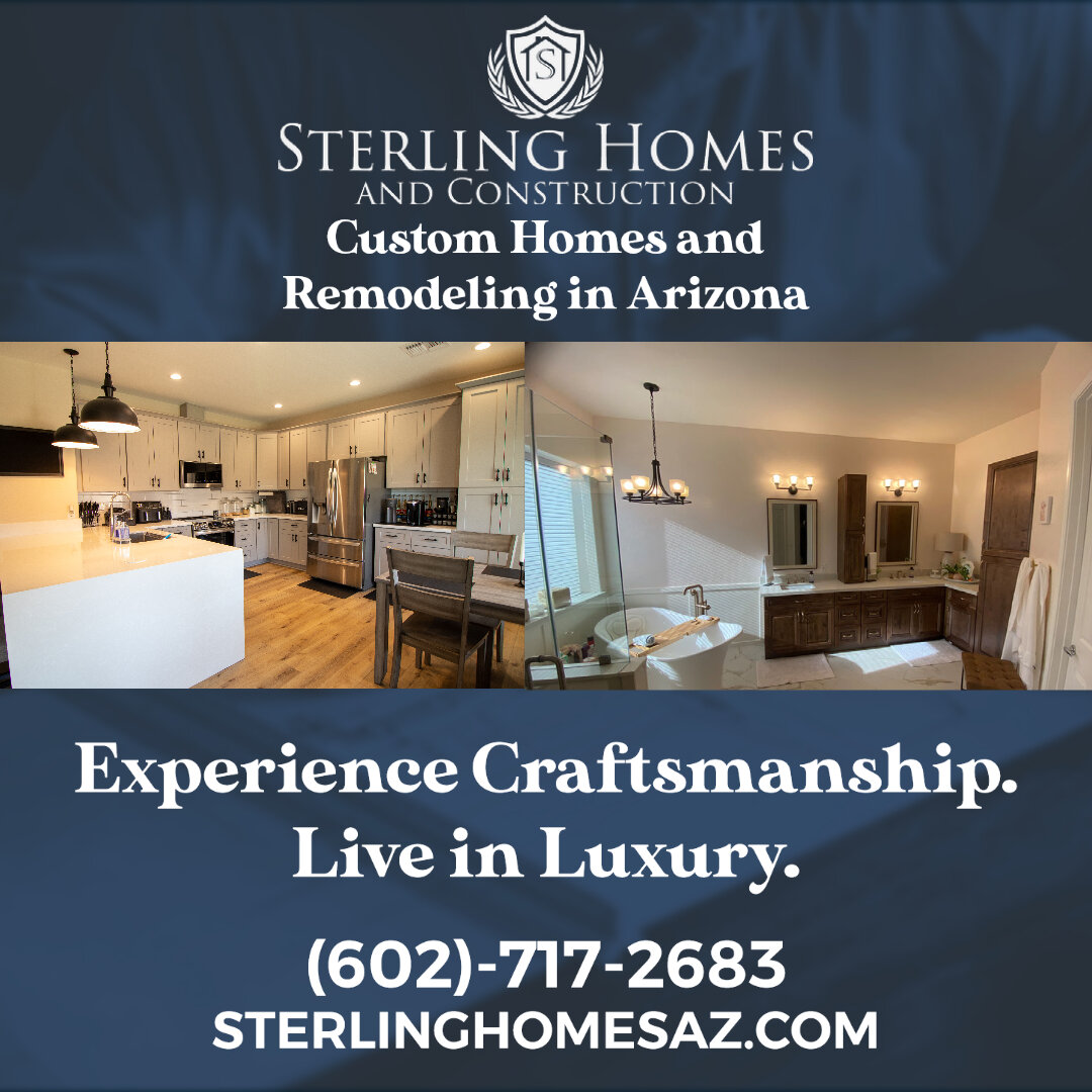 We're looking for our next clients to help bring their dream home to life! We build custom homes! We do home remodels! 

Sterling Homes and Construction prides itself on excellence, integrity, and communication!

Schedule a free consultation on our w