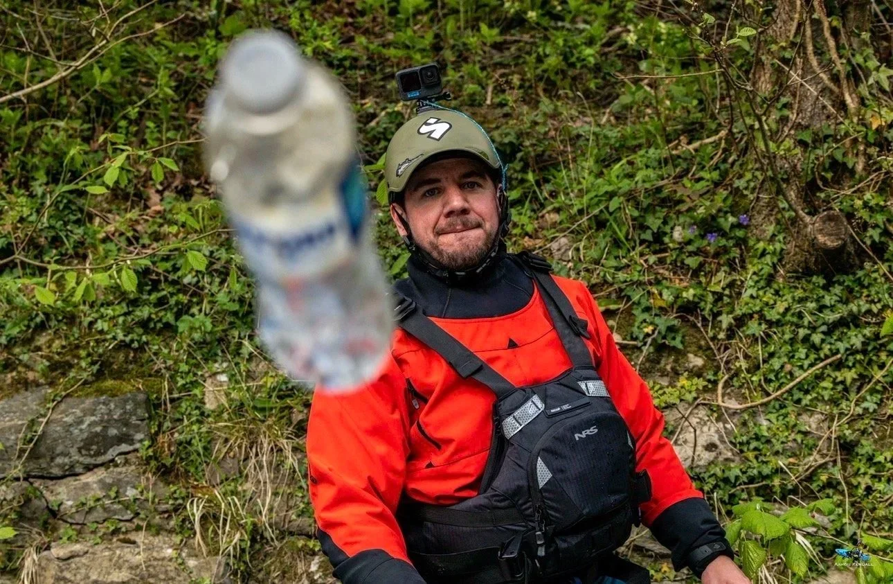 Dee Valley clean up the big one Clive throwing a bottle