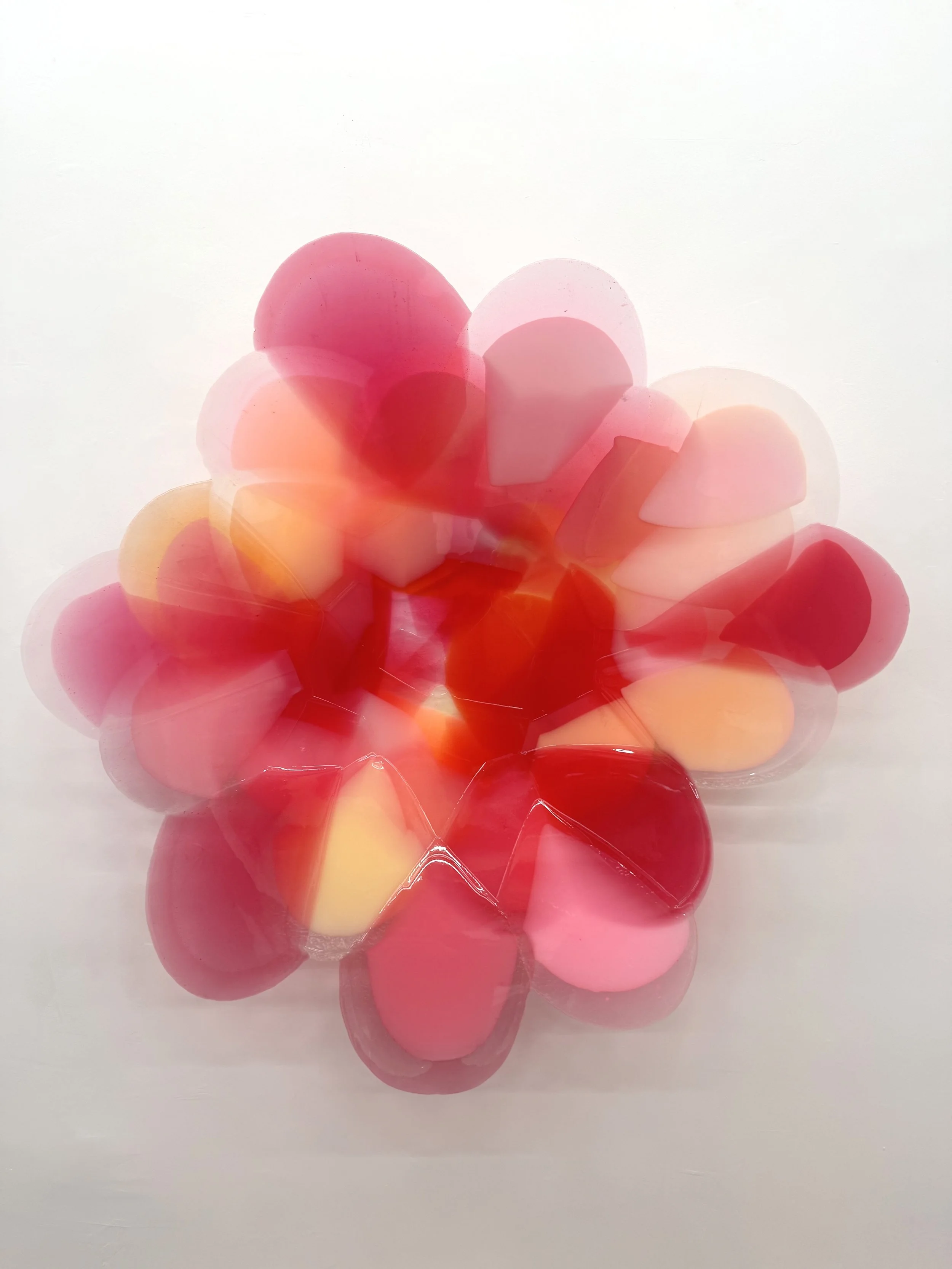 Ben Godward "Total Angular Momentum" 2026, urethane resin, 55" x 55" x 10"