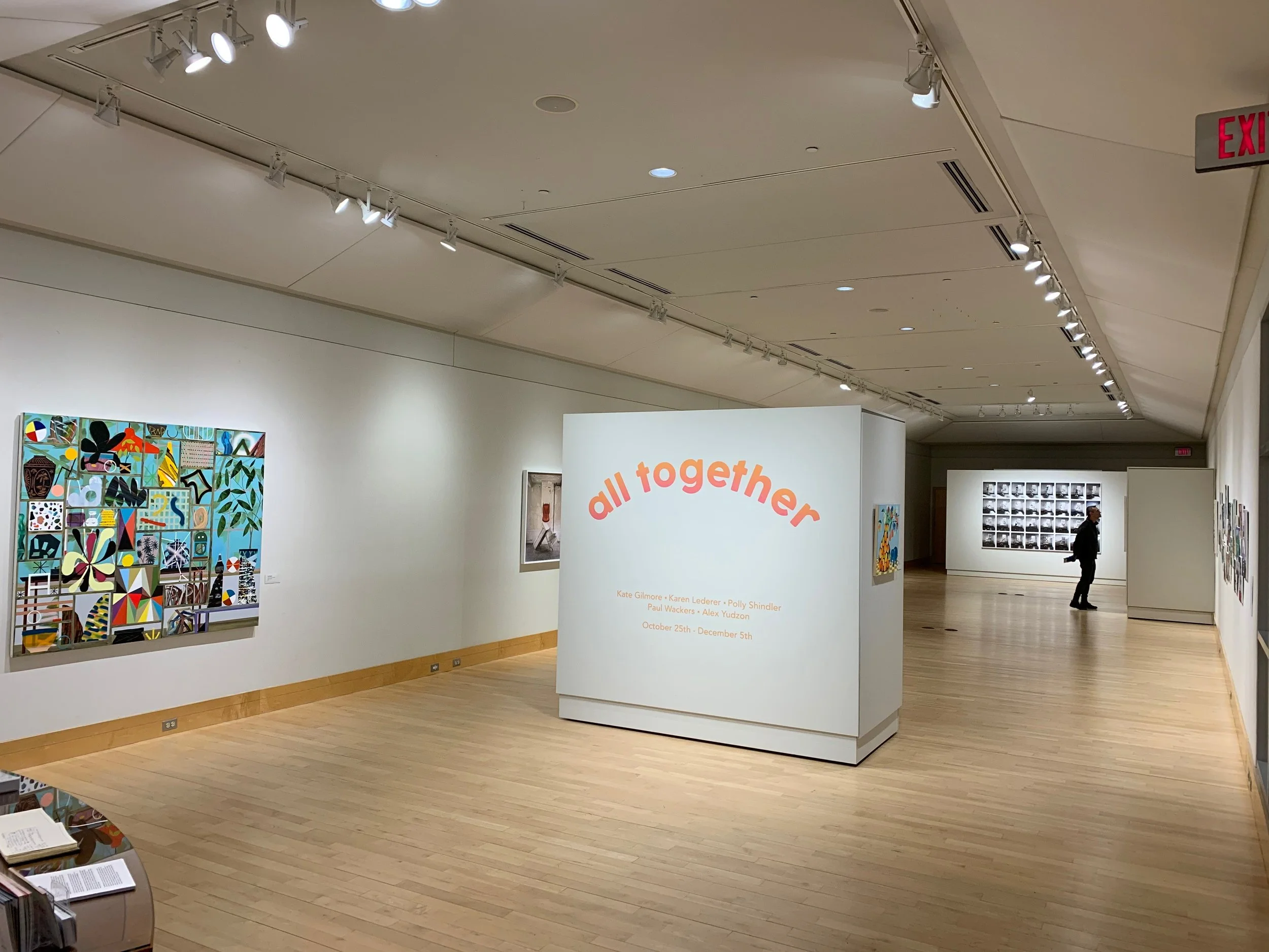 Installation View: Paul Wackers, Alex Yudzon