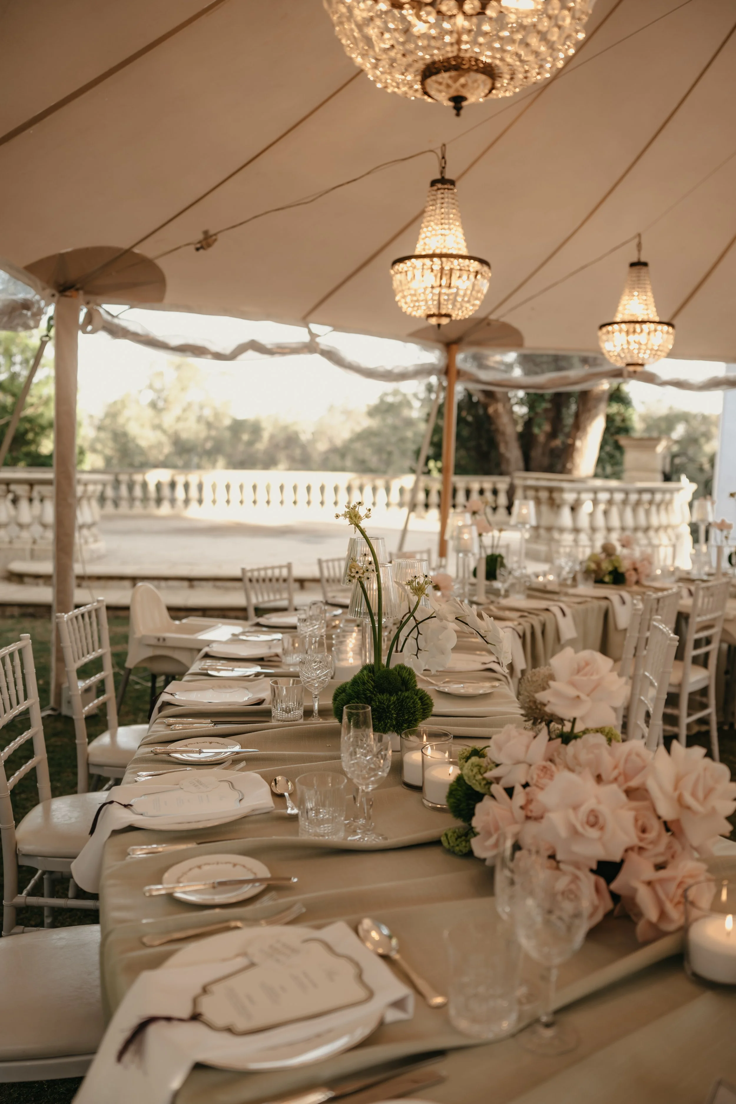 Wedding Reception Table Decor