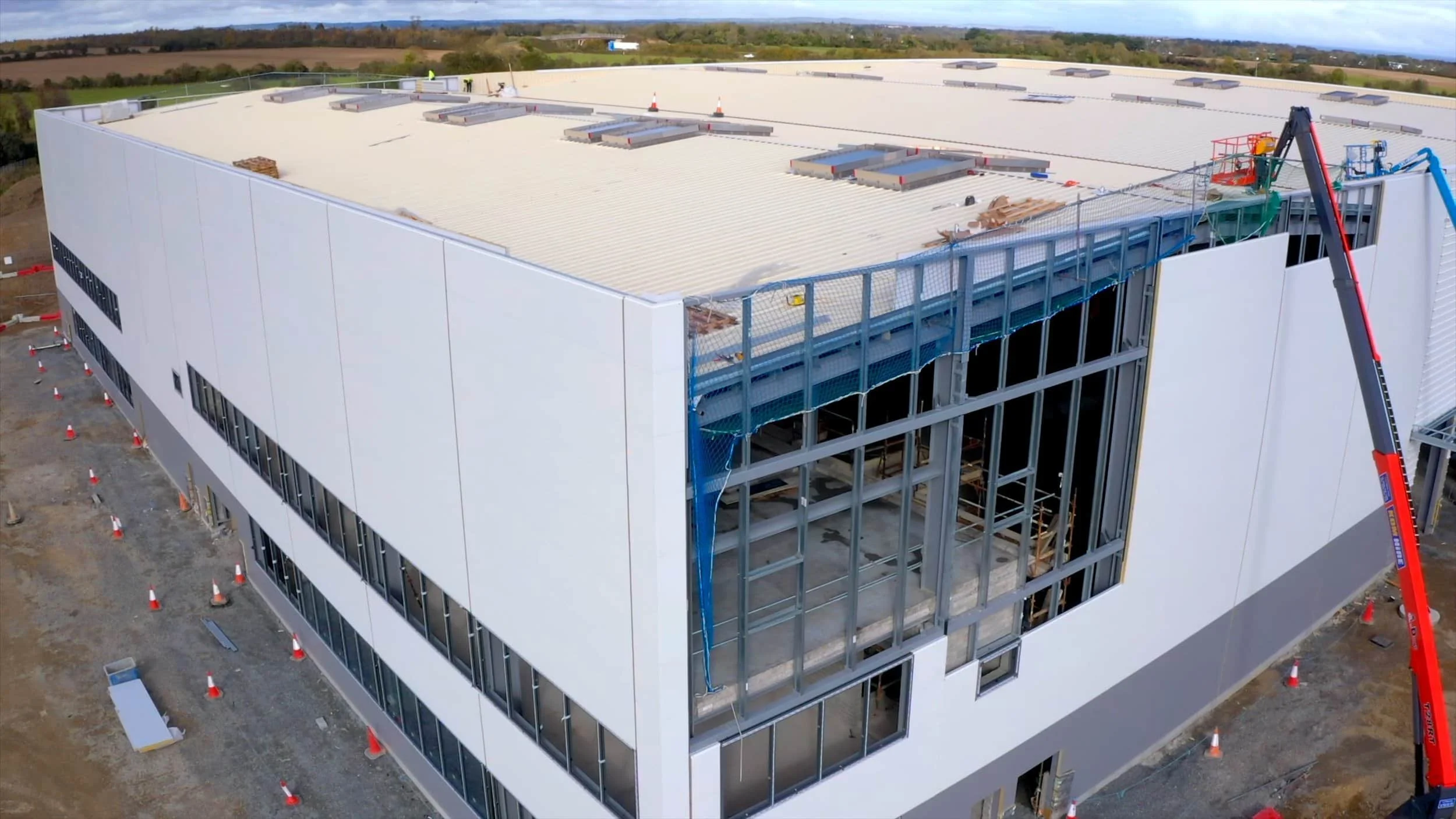 PCI Stamullen aerial image of exterior update