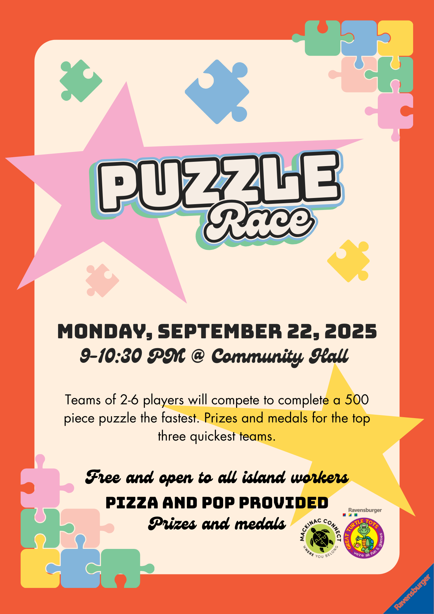 Puzzle Race (with Great Turtle Toys)
