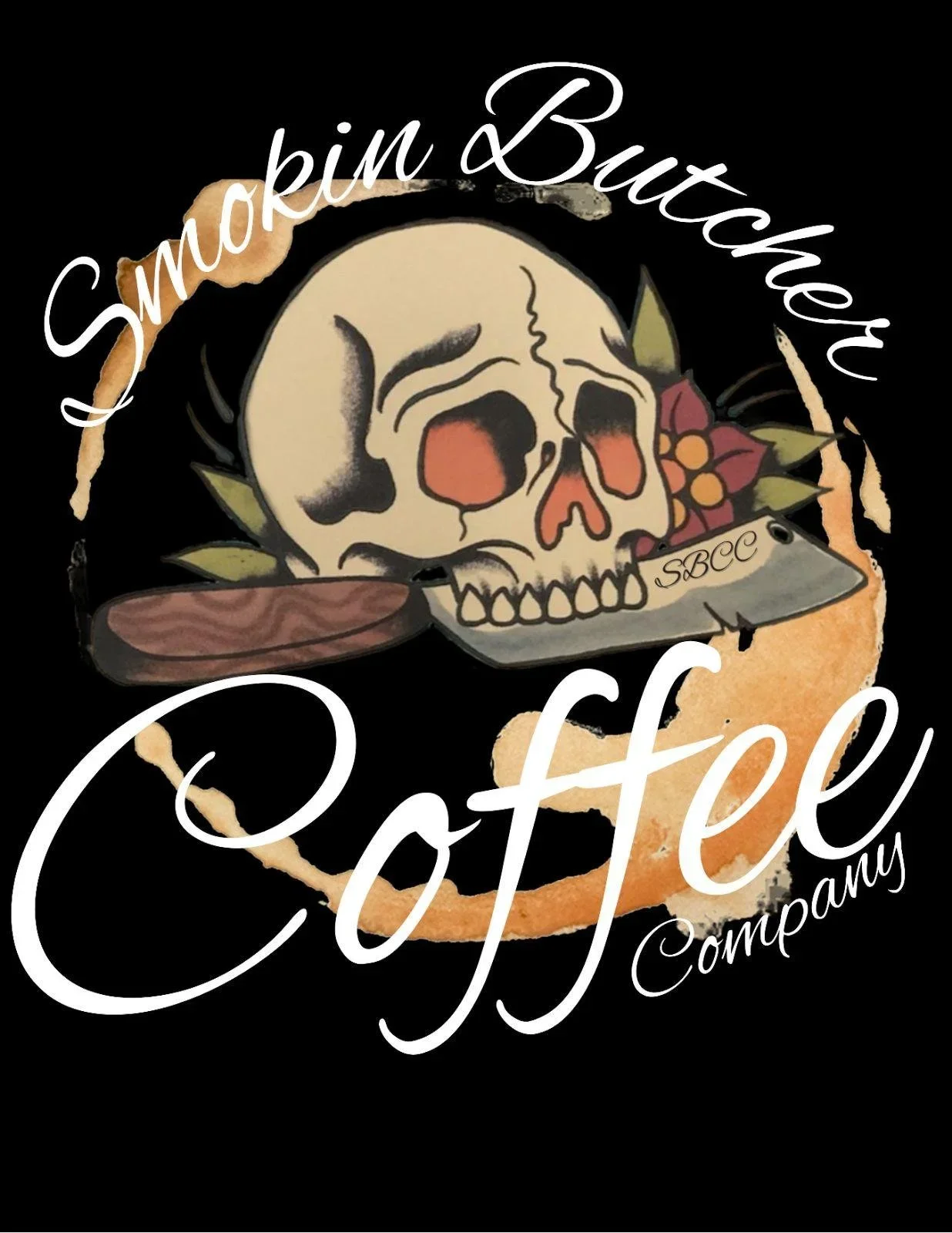Smokin Butcher Coffee Co. logo