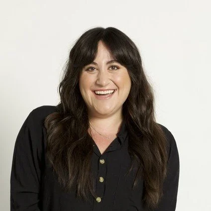 Woman with dark hair