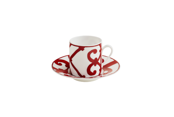 Coffee Cup & Saucer Set