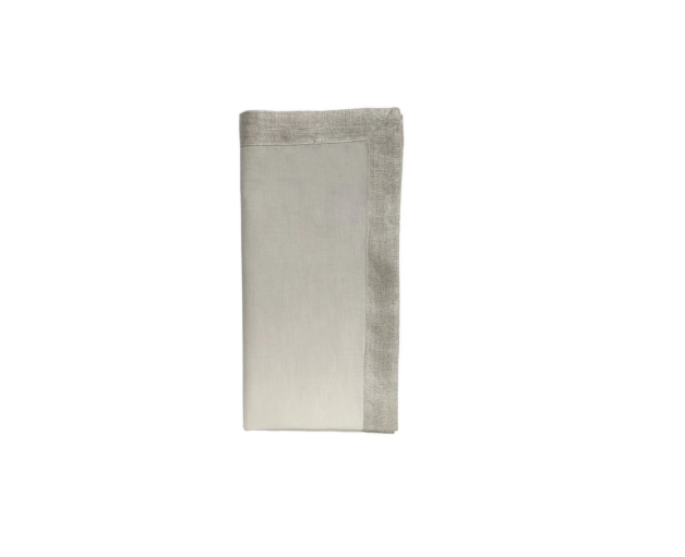 Silver Napkin Set 4