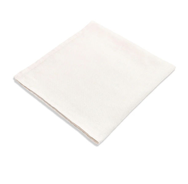 White Linen Napkin Set 12