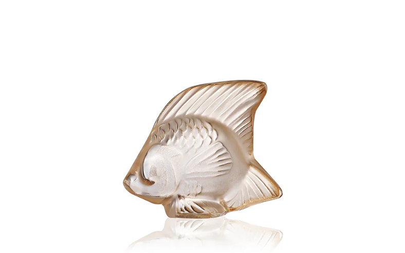 Poisson Fish Gold Luster