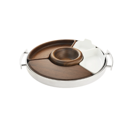 Mood Coffee Round Tray