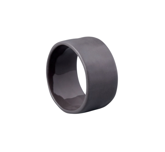 Stoneware Napkin Ring Set 12