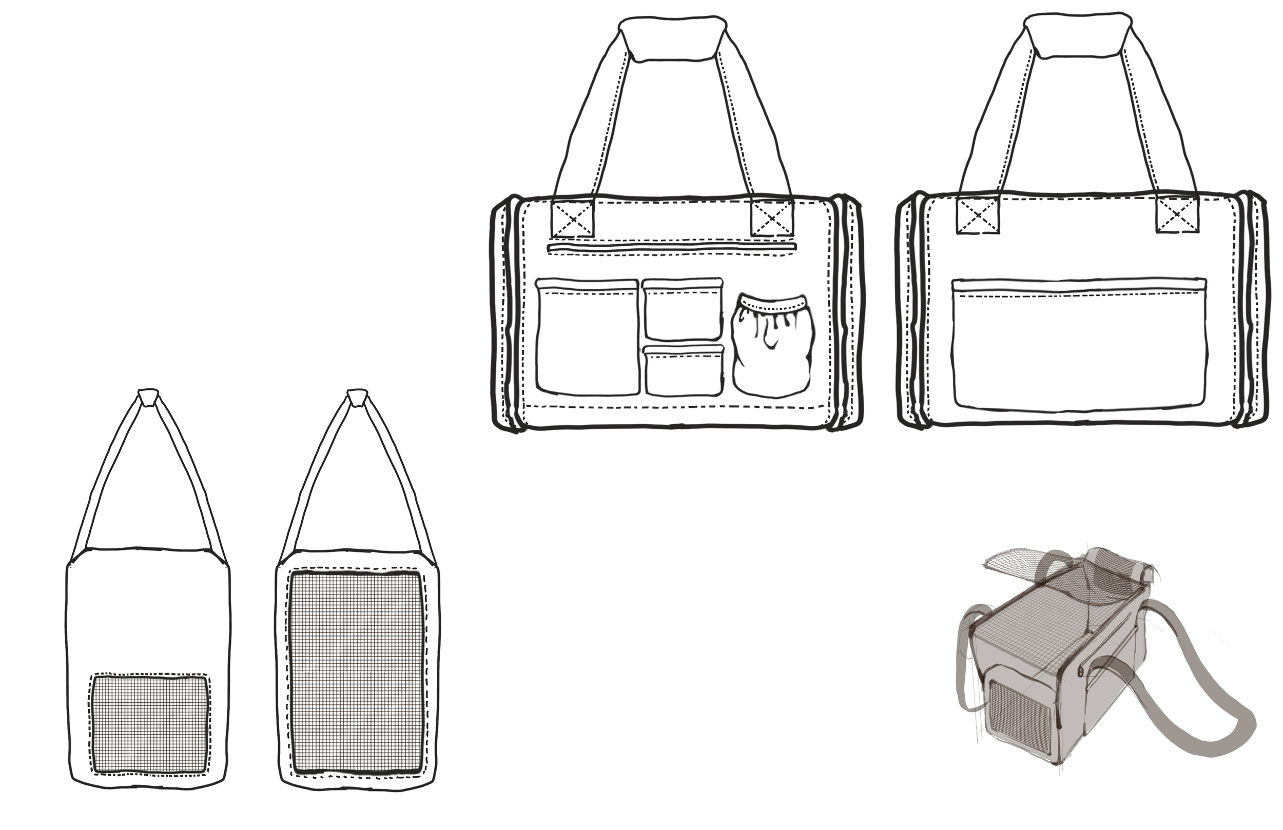 roll-down side panels