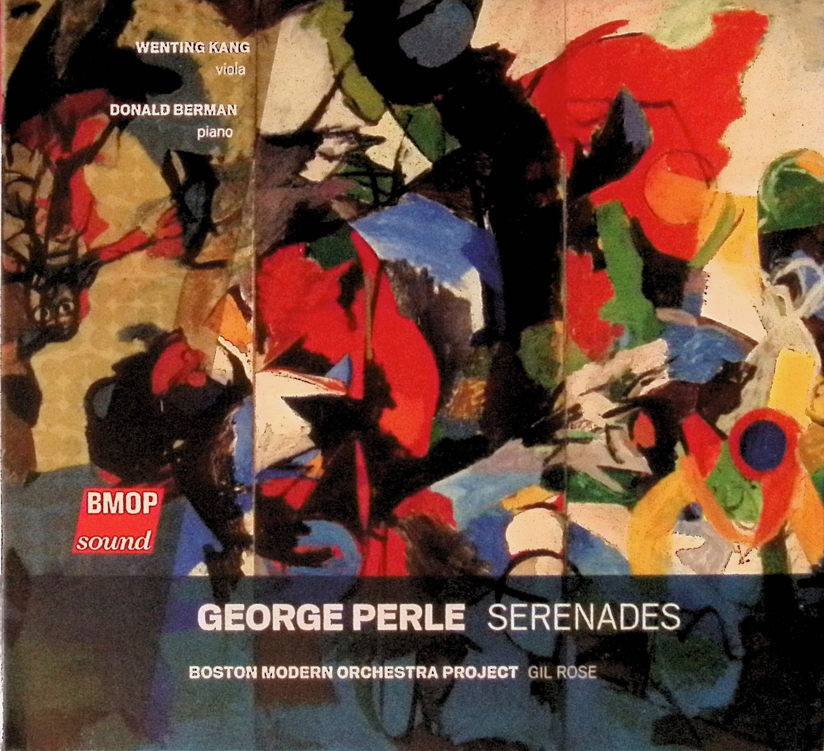 Donald Berman, George Perle Serenade for Piano and Orchestra (BMOP/Sound) 2019
