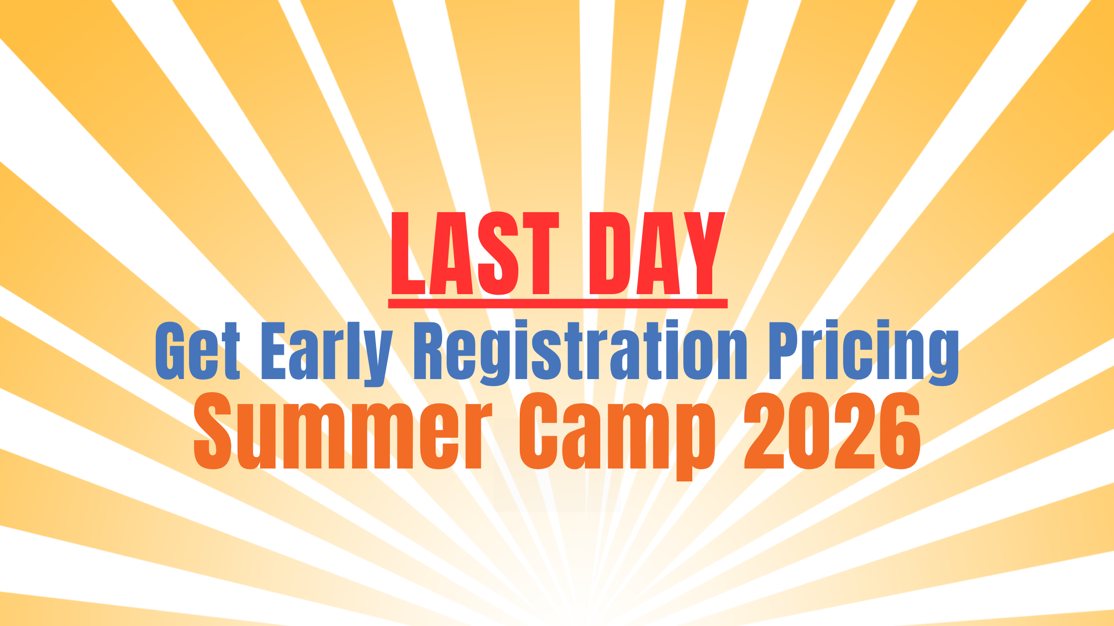 Last Day for Summer Camp Early Registration | Montessori Camp Austin