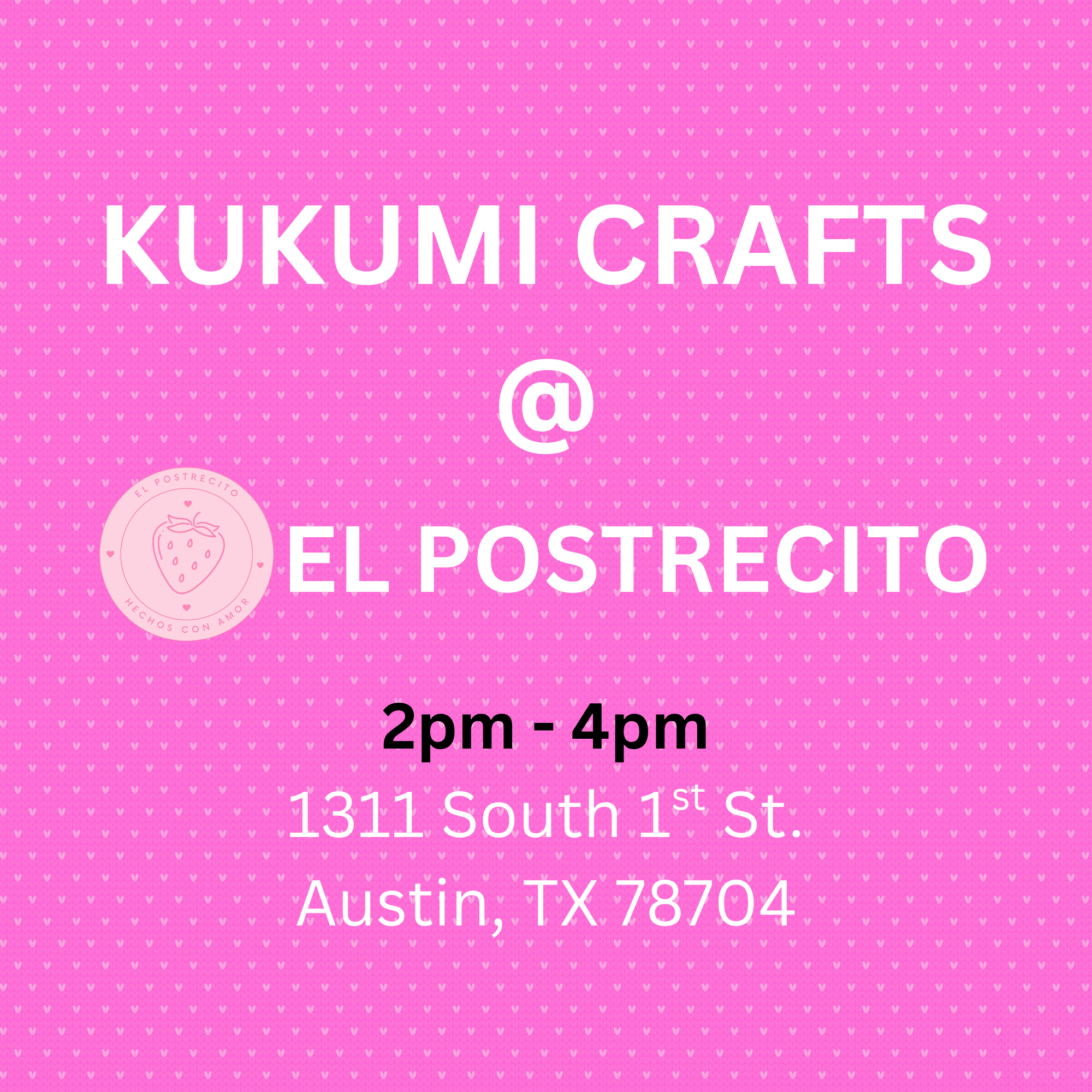 Crafts at El Postrecito